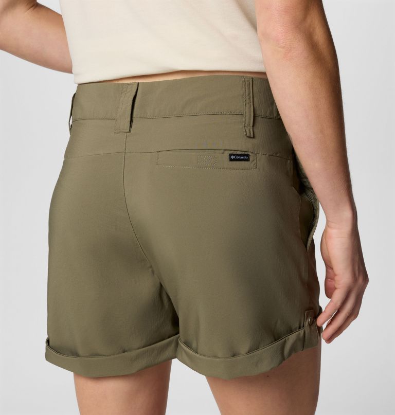 silver ridge utility-shorts für damen