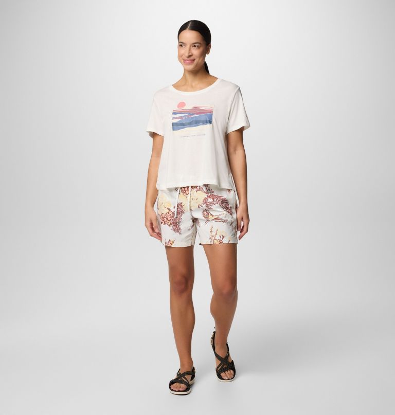 damen sandy river bedruckte shorts iii