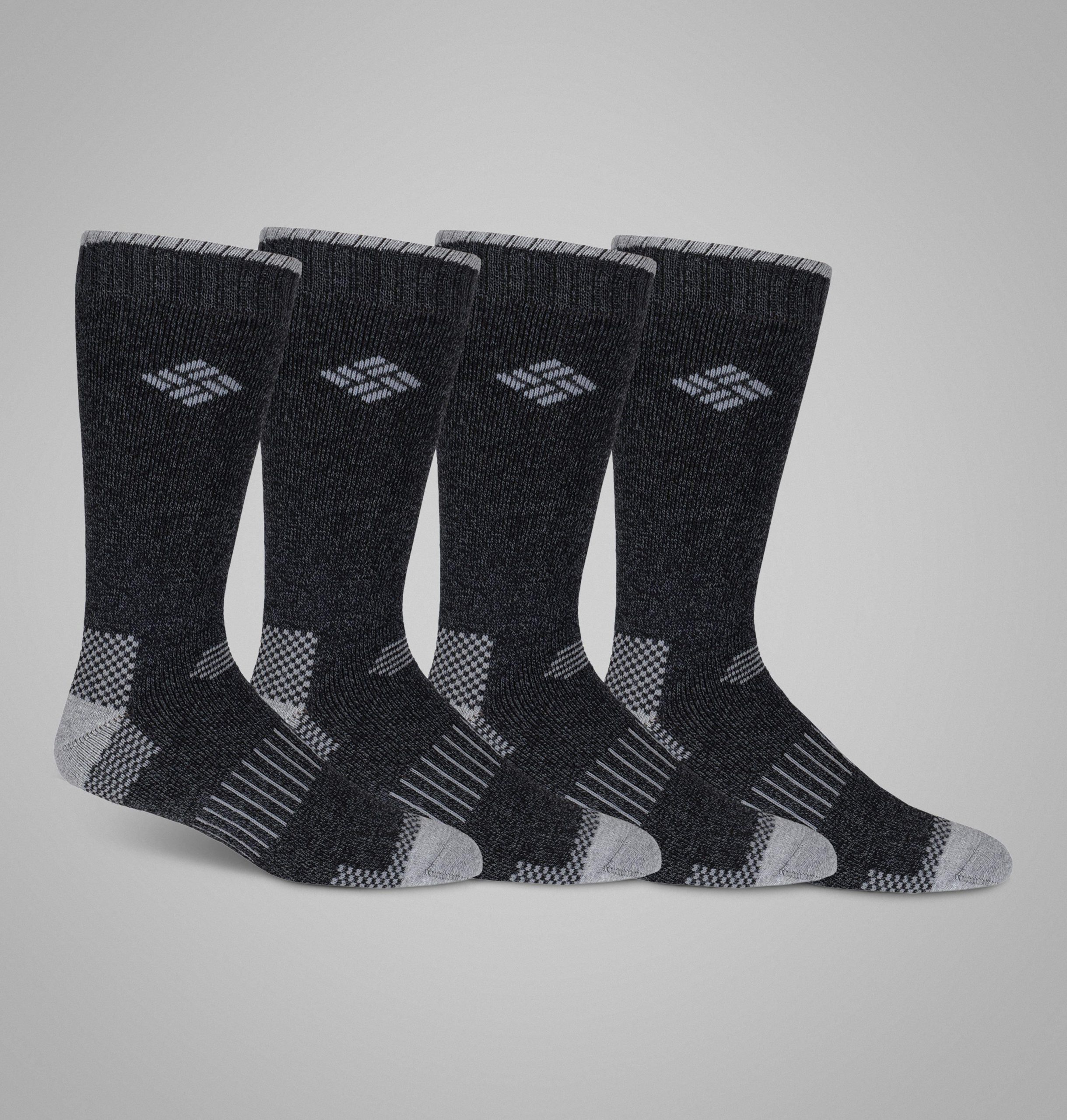 feuchtigkeitsregulierende herren-socken mit karomuster – 4er-pack