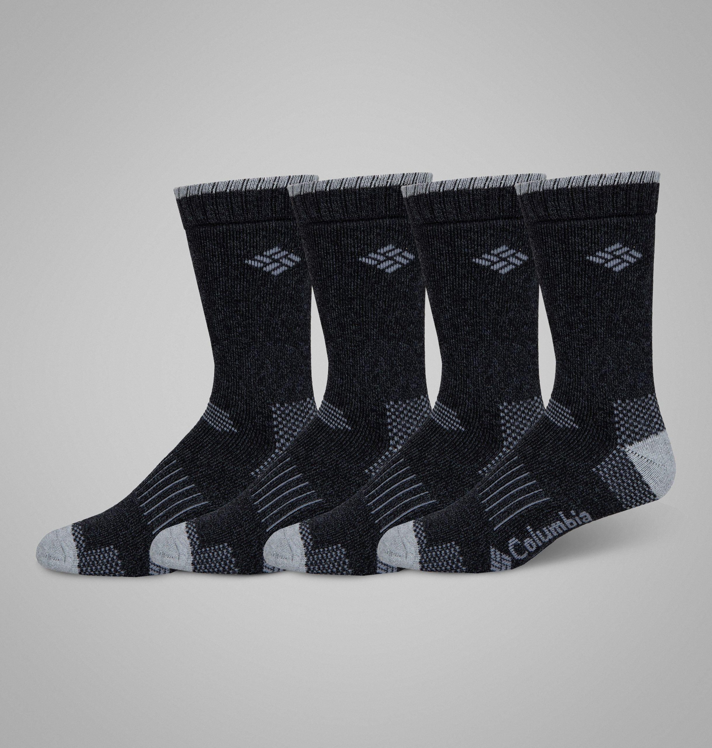 feuchtigkeitsregulierende herren-socken mit karomuster – 4er-pack