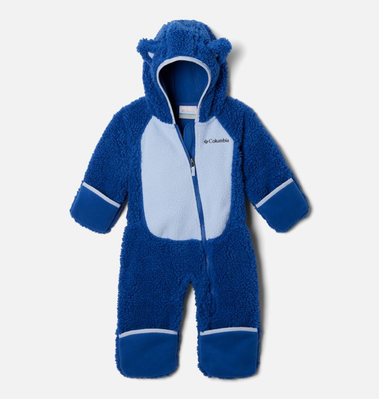 foxy baby sherpa-strampler für säuglinge