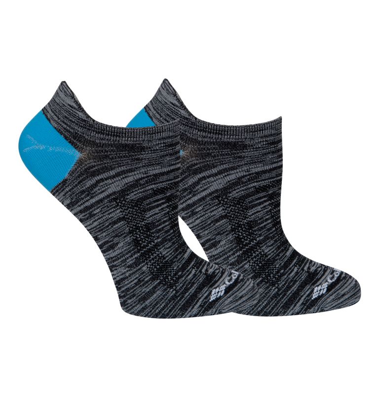 damen space dye brr no-show leichte socken - 2er-pack