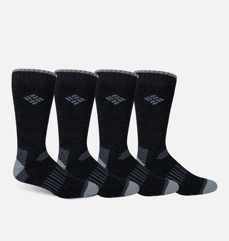 feuchtigkeitsregulierende herren-socken mit karomuster – 4er-pack