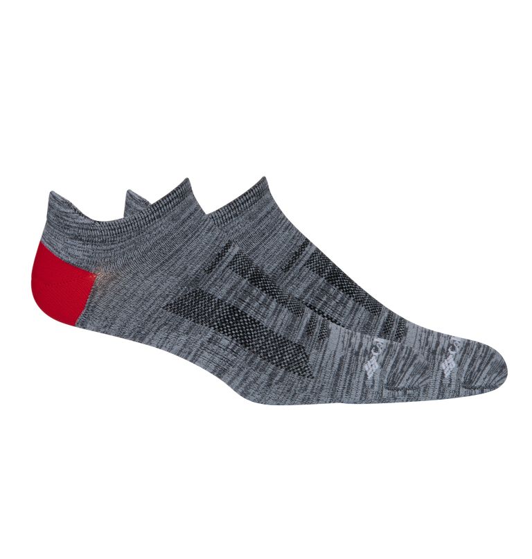 herren space dye brr no-show leichte socken - 2er-pack