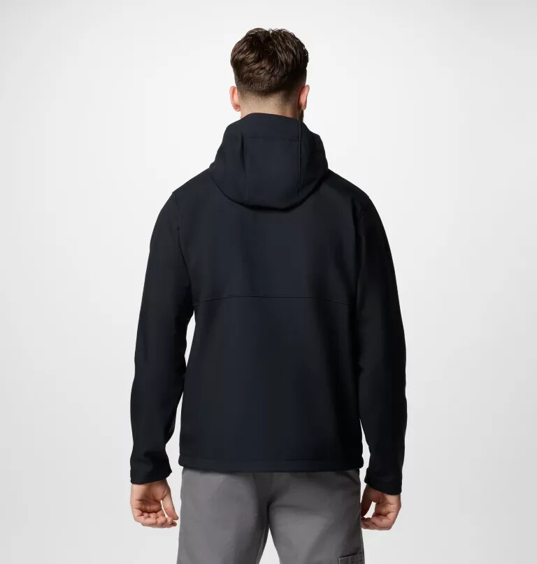 ascender ii softshelljacke mit kapuze für herren