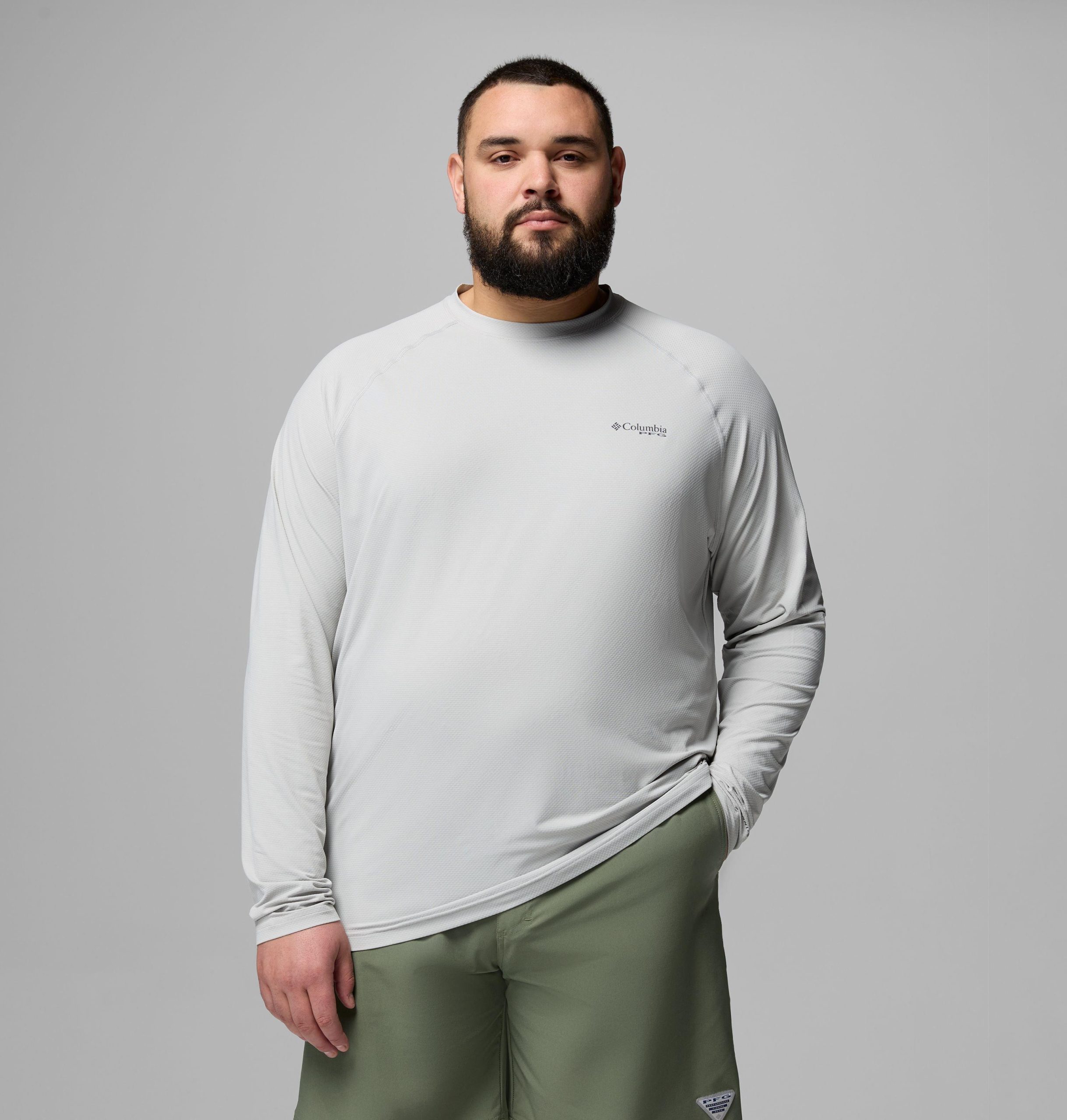 pfg solar stream ii langarmshirt für herren – größe l