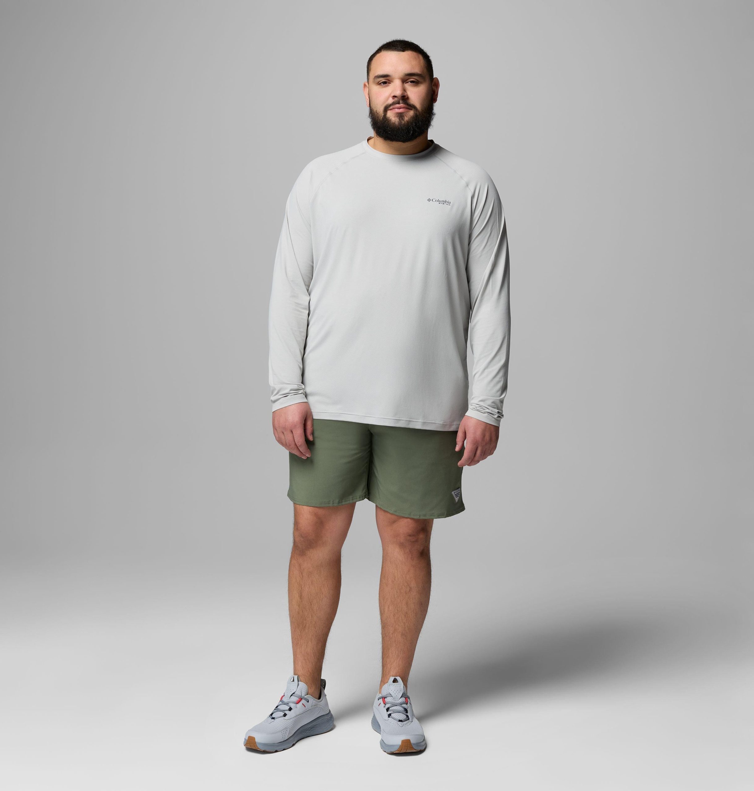 pfg solar stream ii langarmshirt für herren – größe l