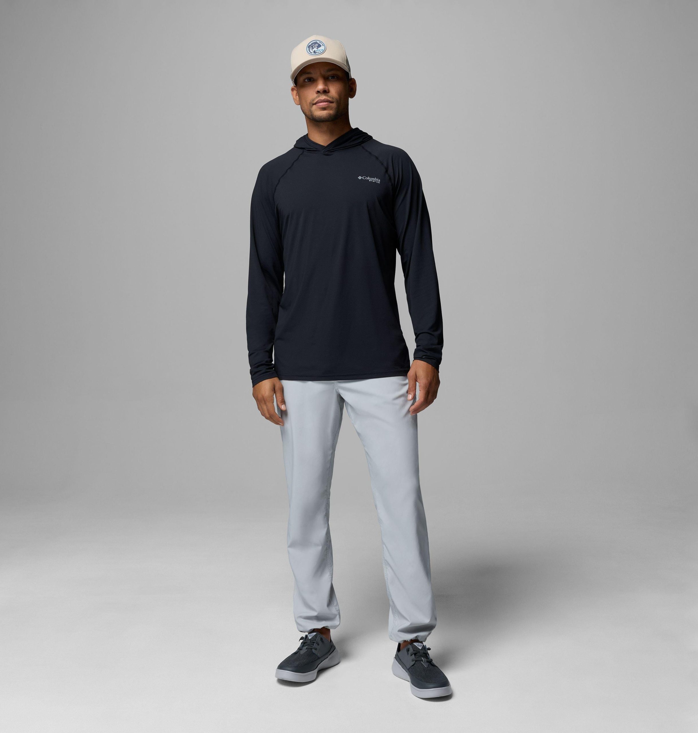 pfg solar stream ii hoodie für herren – lang