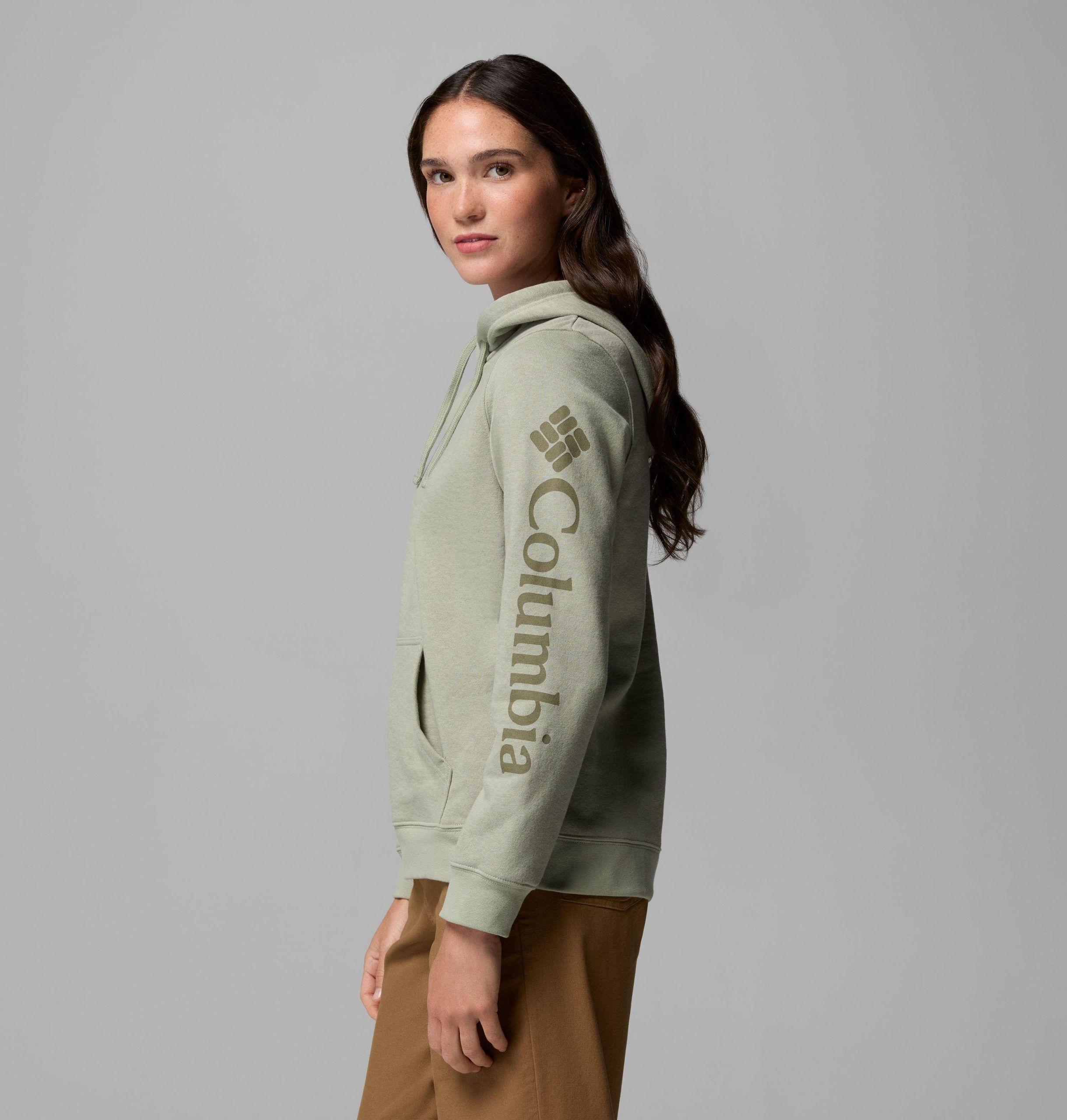 damen columbia trek graphic hoodie
