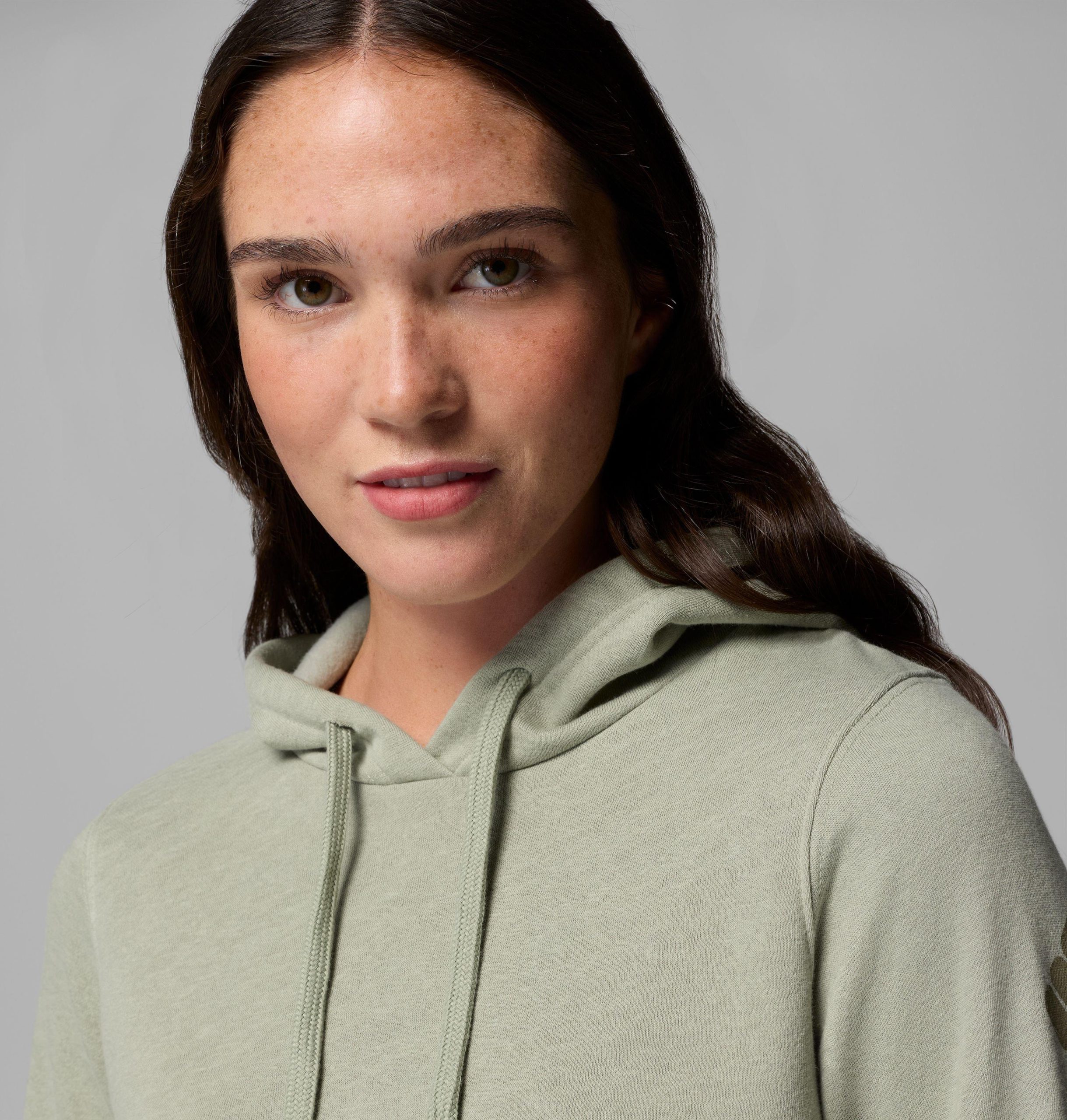 damen columbia trek graphic hoodie