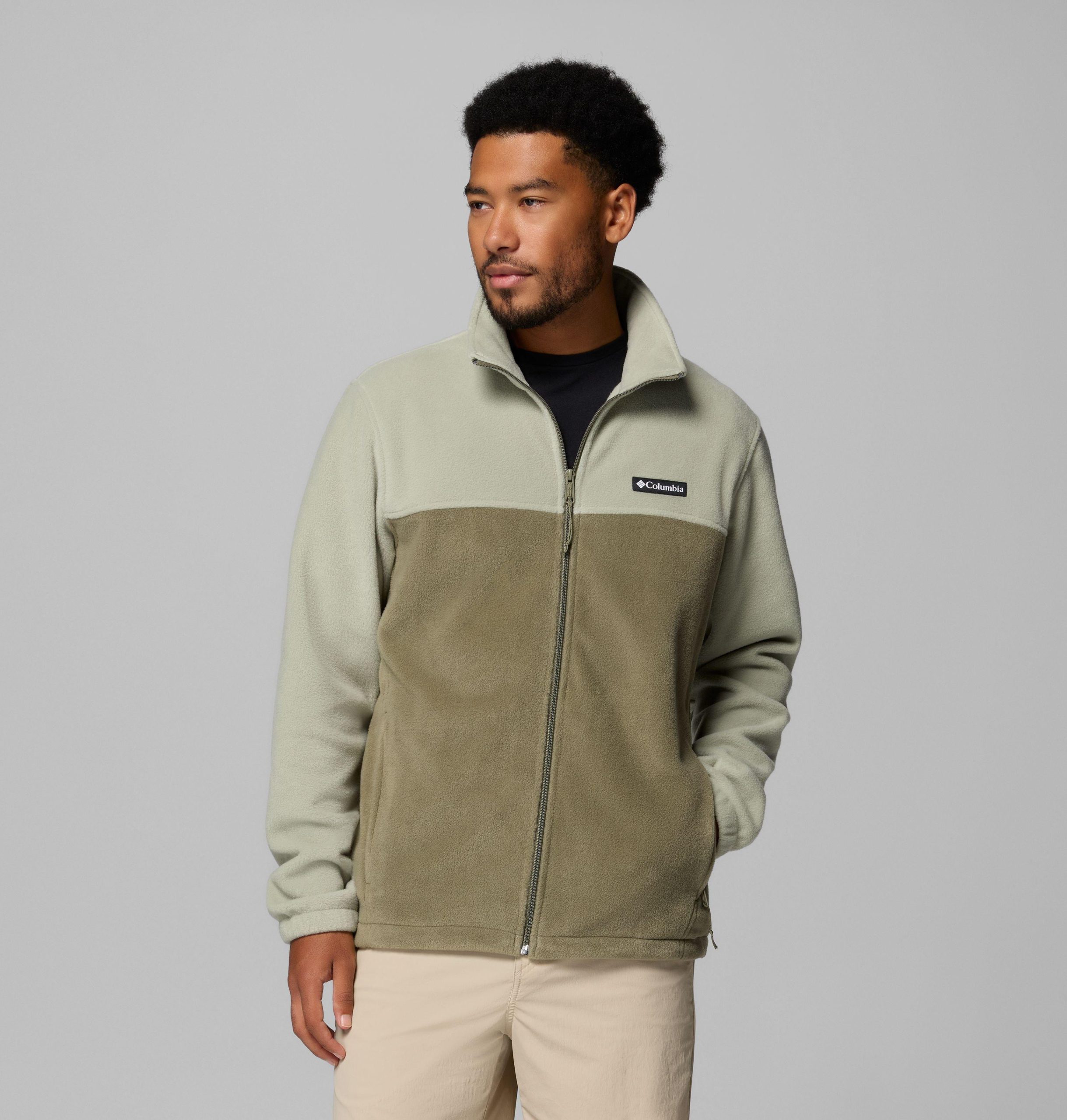steens mountain 2.0 fleecejacke mit durchgehendem reißverschluss für herren – langgröße
