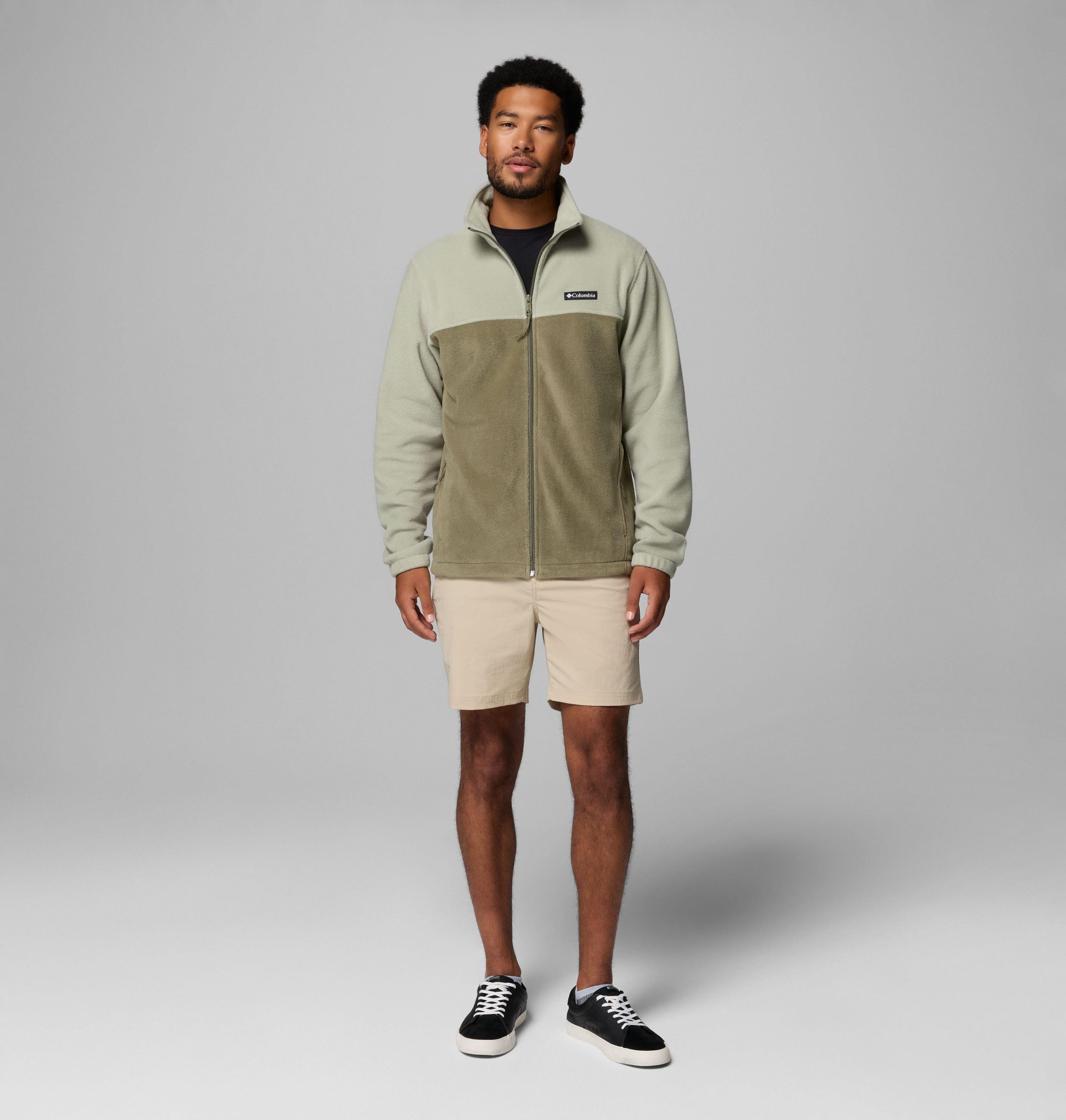 steens mountain 2.0 fleecejacke mit durchgehendem reißverschluss für herren – langgröße