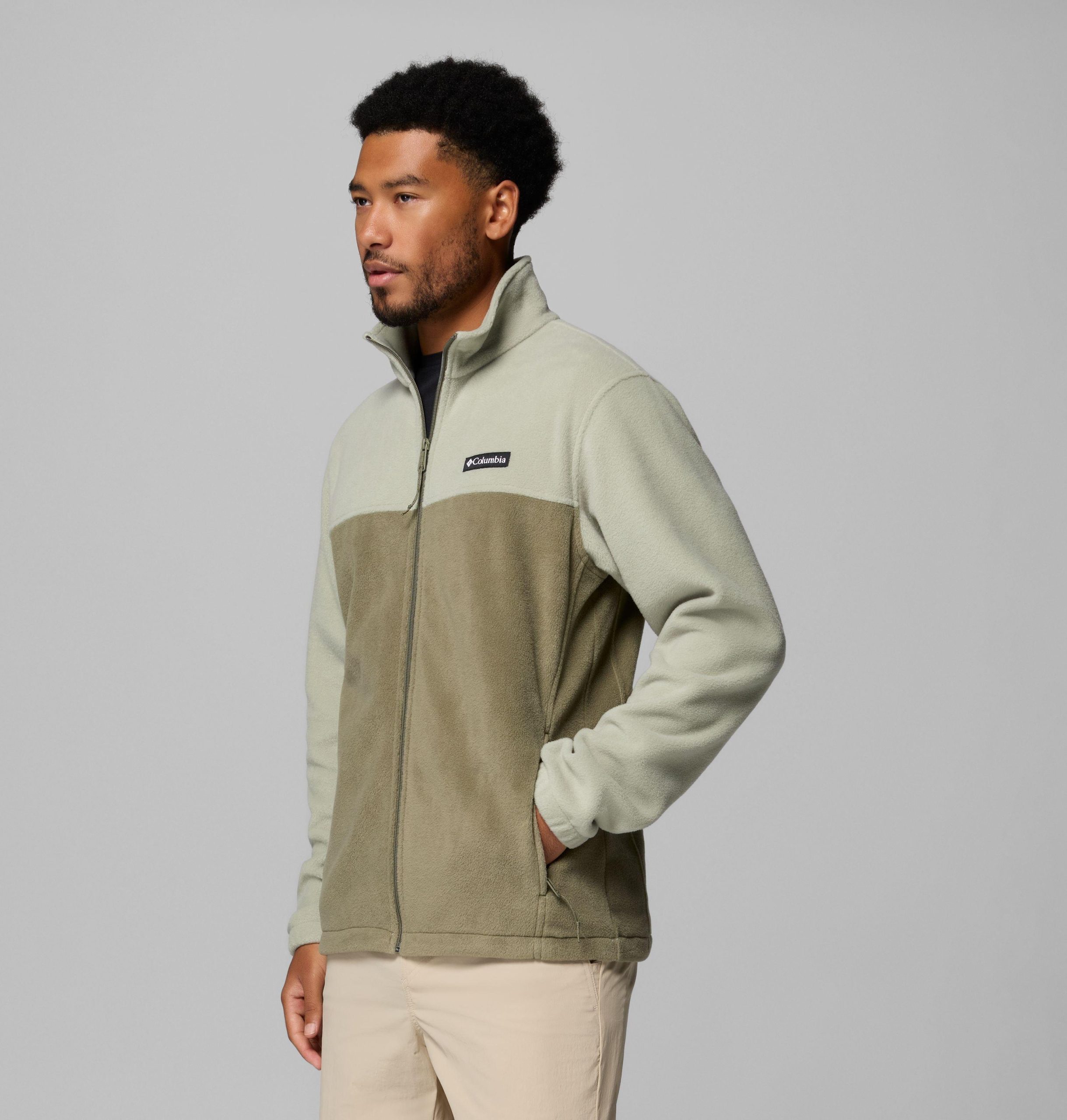 steens mountain 2.0 fleecejacke mit durchgehendem reißverschluss für herren – langgröße