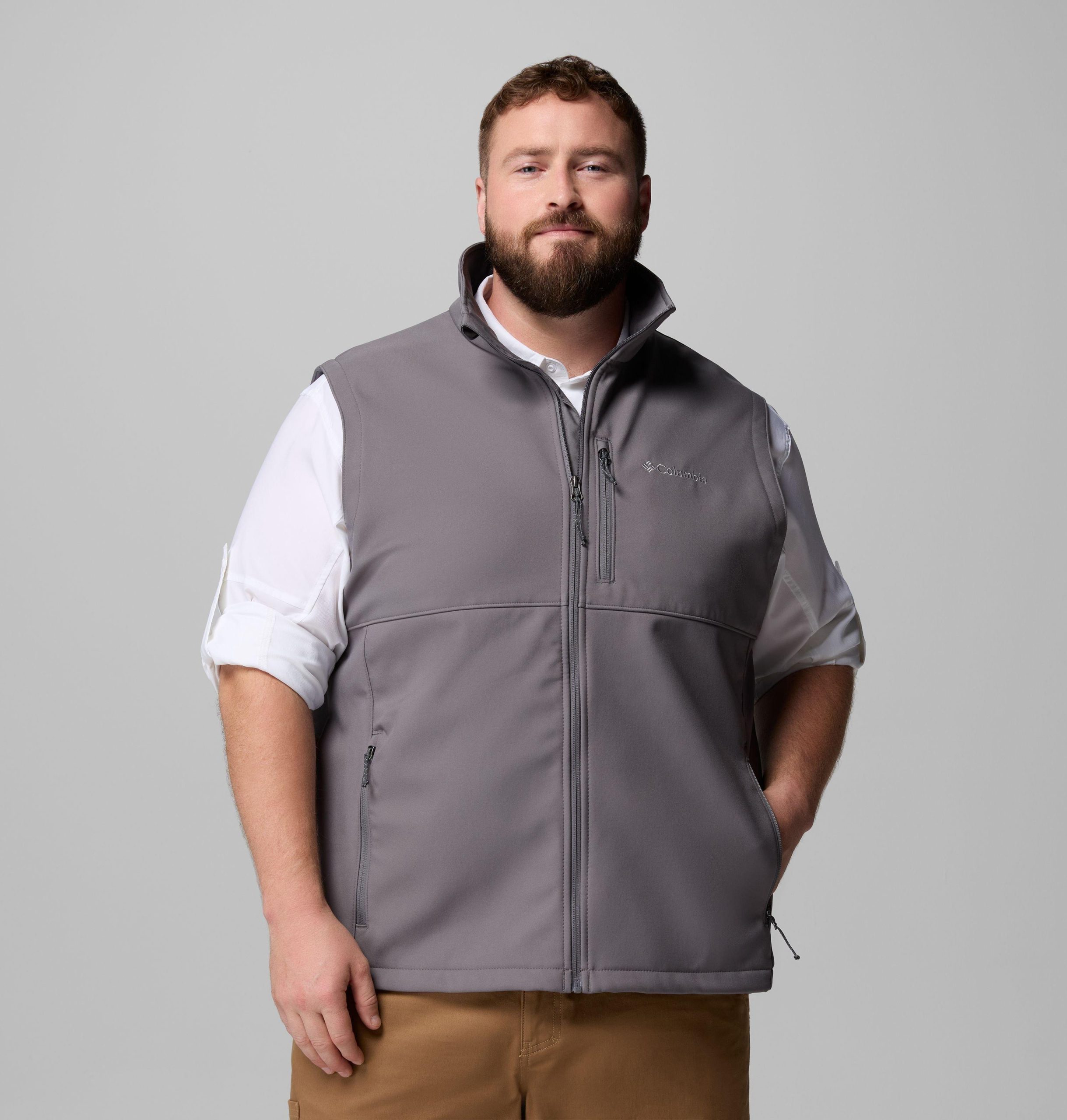 ascender ii softshellweste für herren – größe l