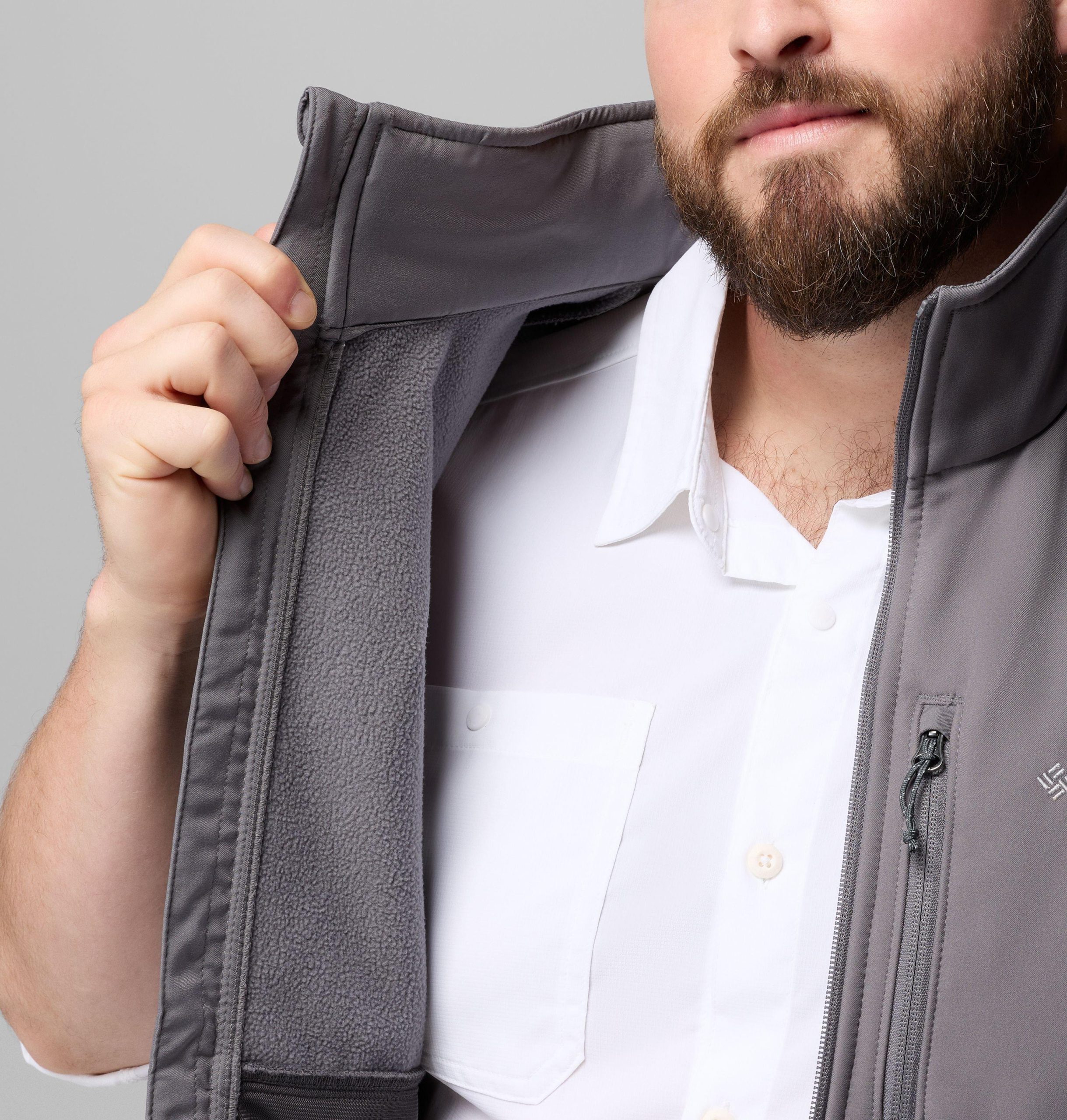 ascender ii softshellweste für herren – größe l