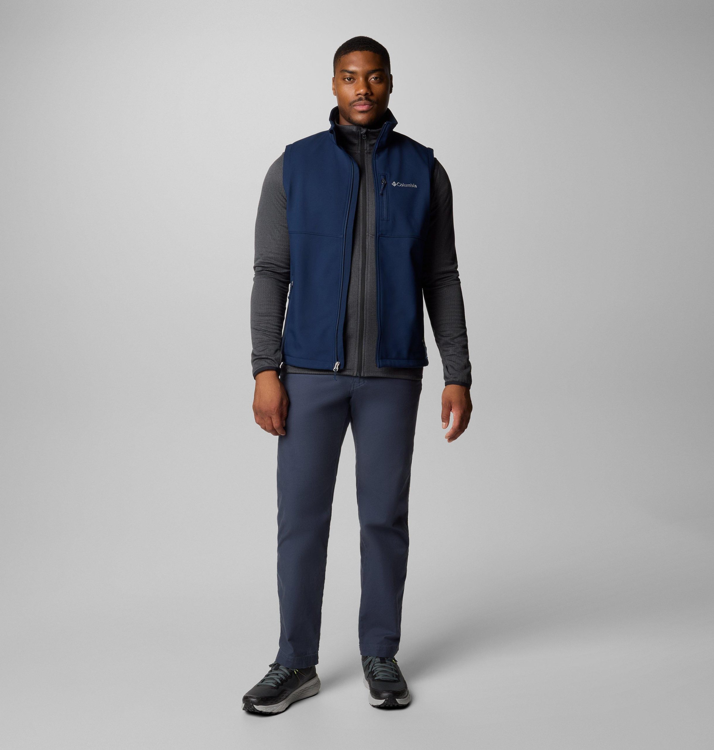 ascender ii softshellweste für herren – größe l