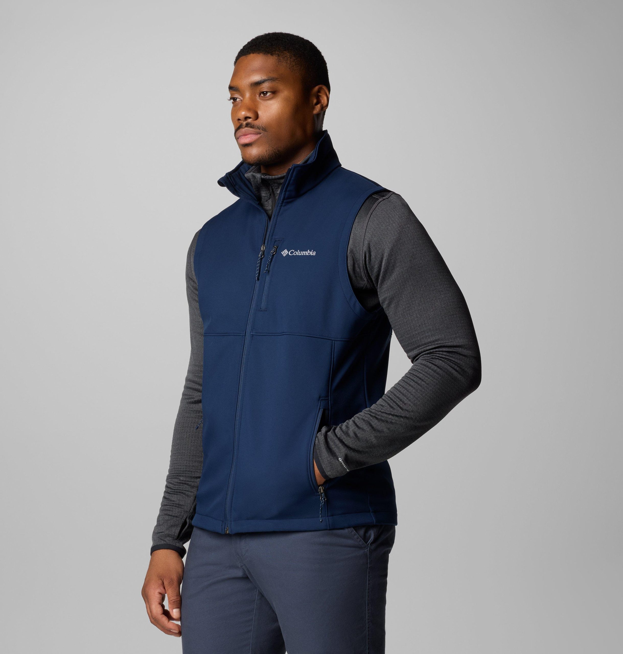 ascender ii softshellweste für herren – größe l