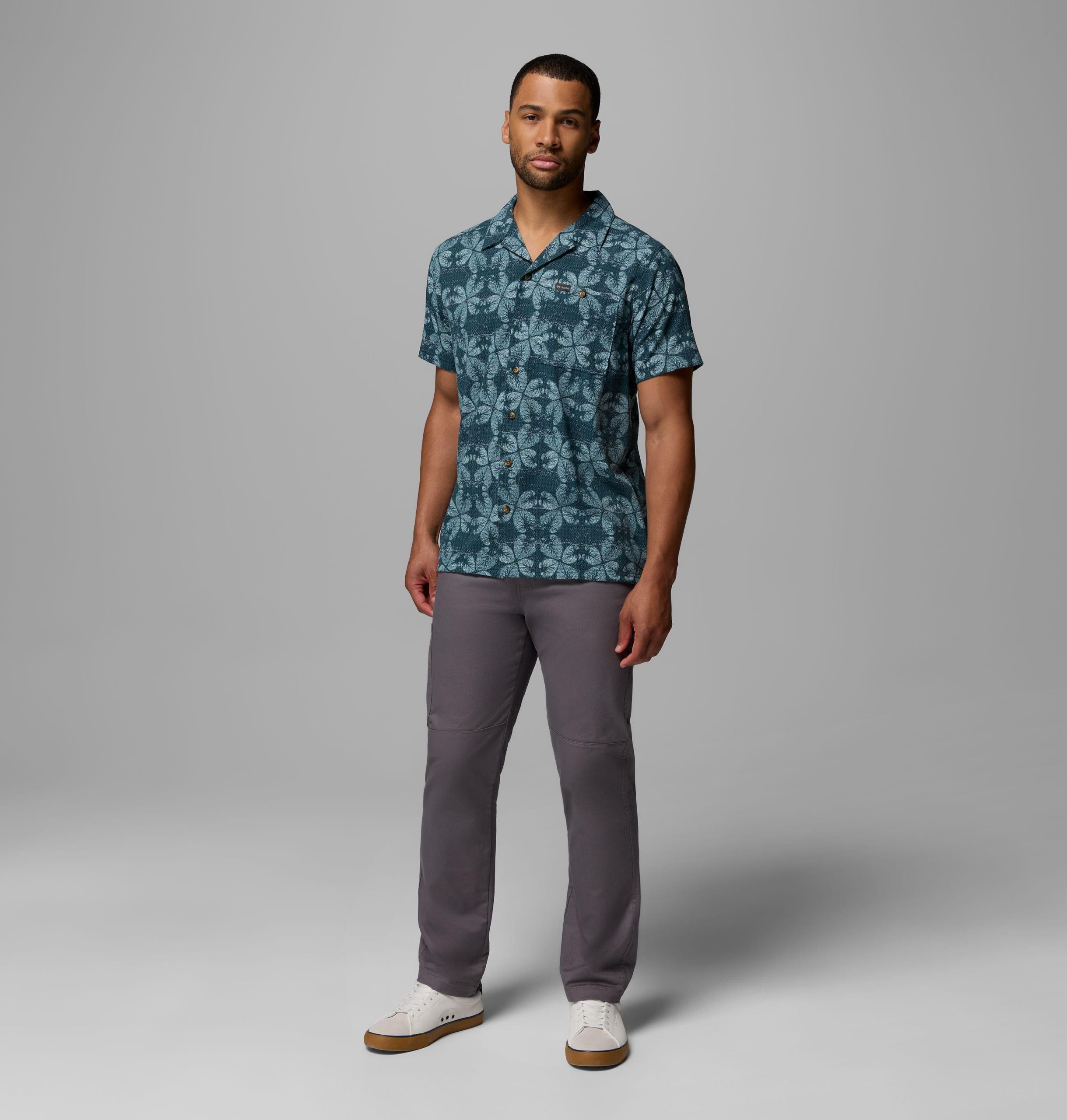 herren-camphemd mit utilizer-print