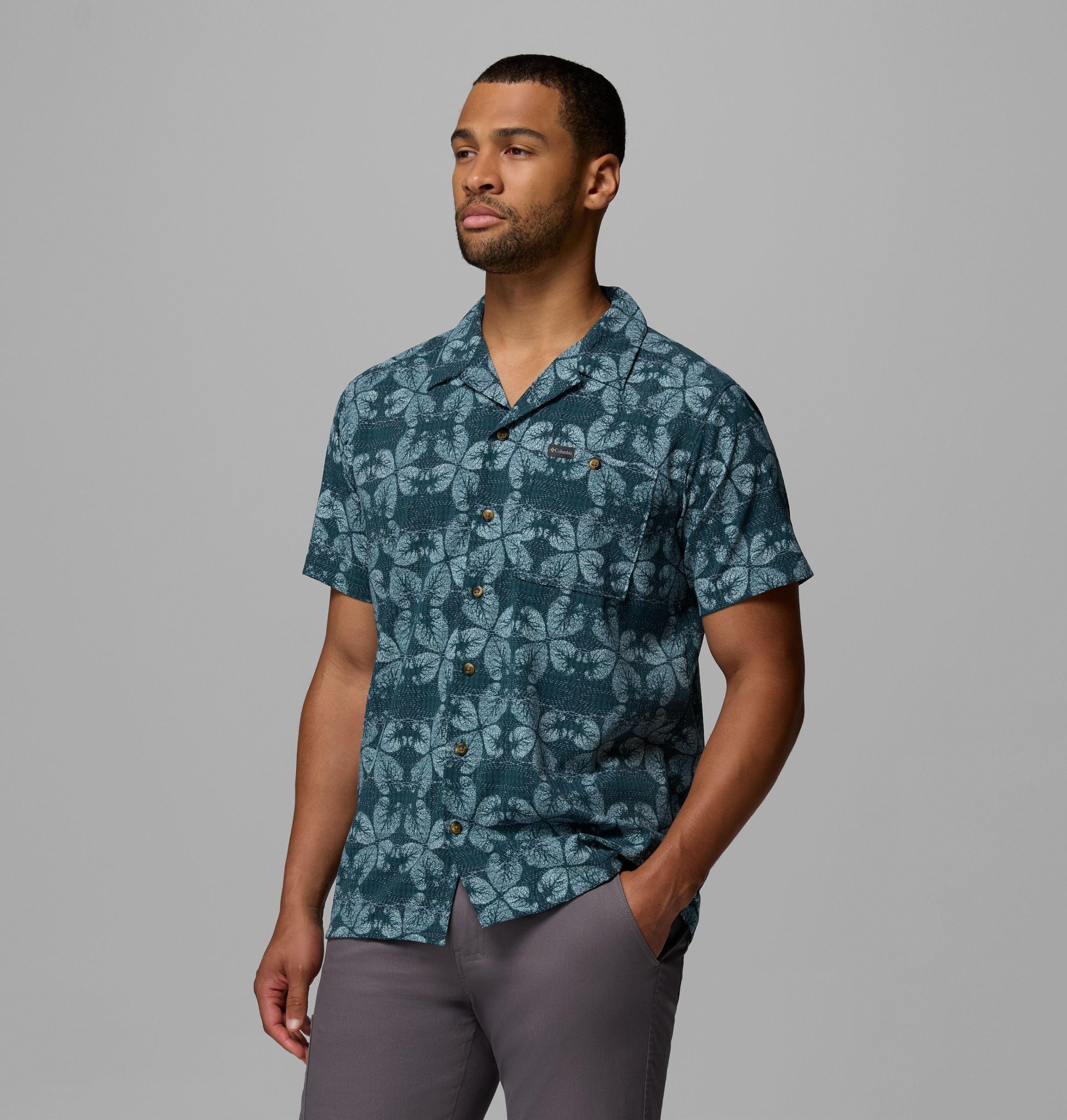 herren-camphemd mit utilizer-print