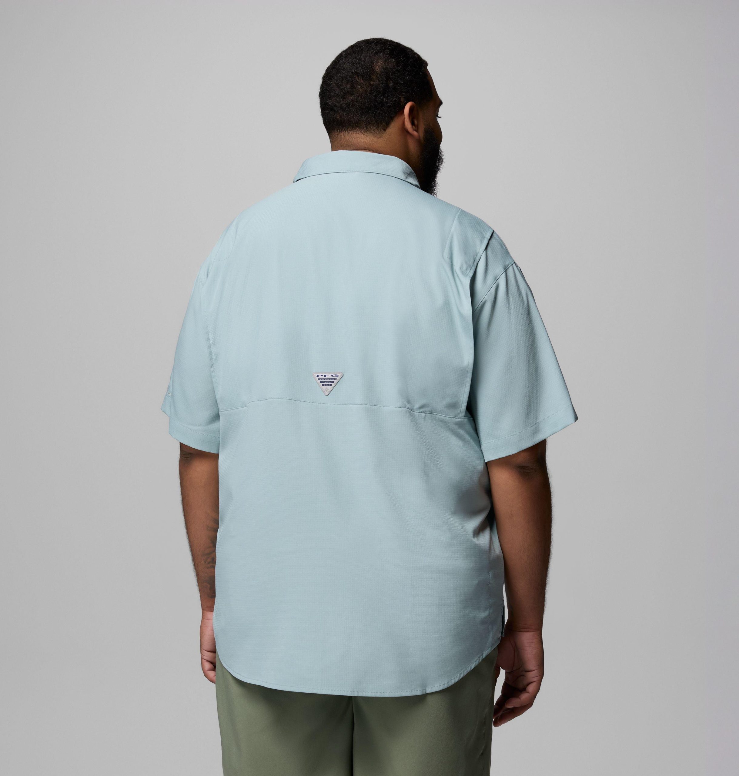 pfg tamiami kurzarm-herren-college-shirt für herren – größe lsu