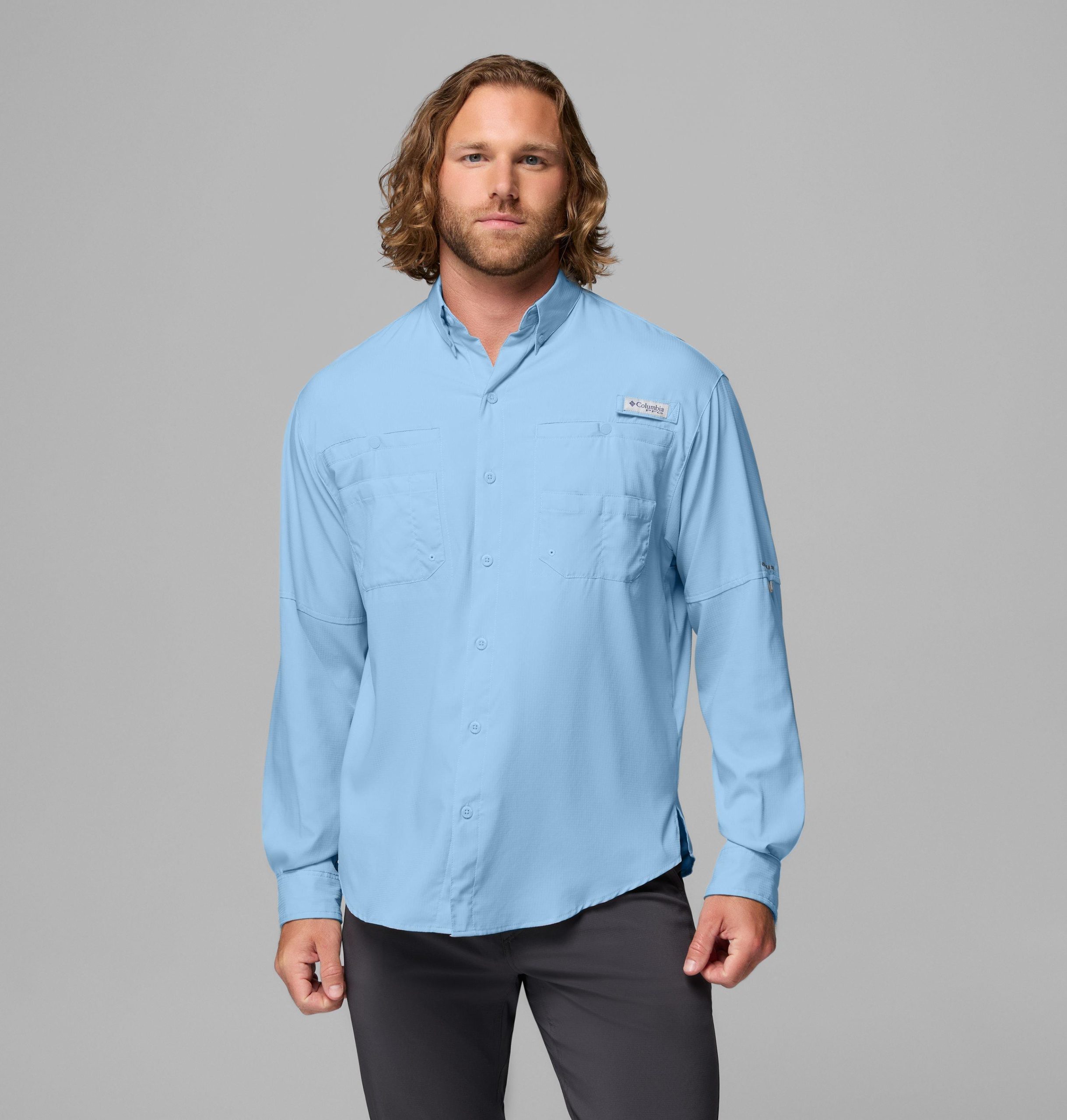 pfg tamiami ii langarmshirt für herren