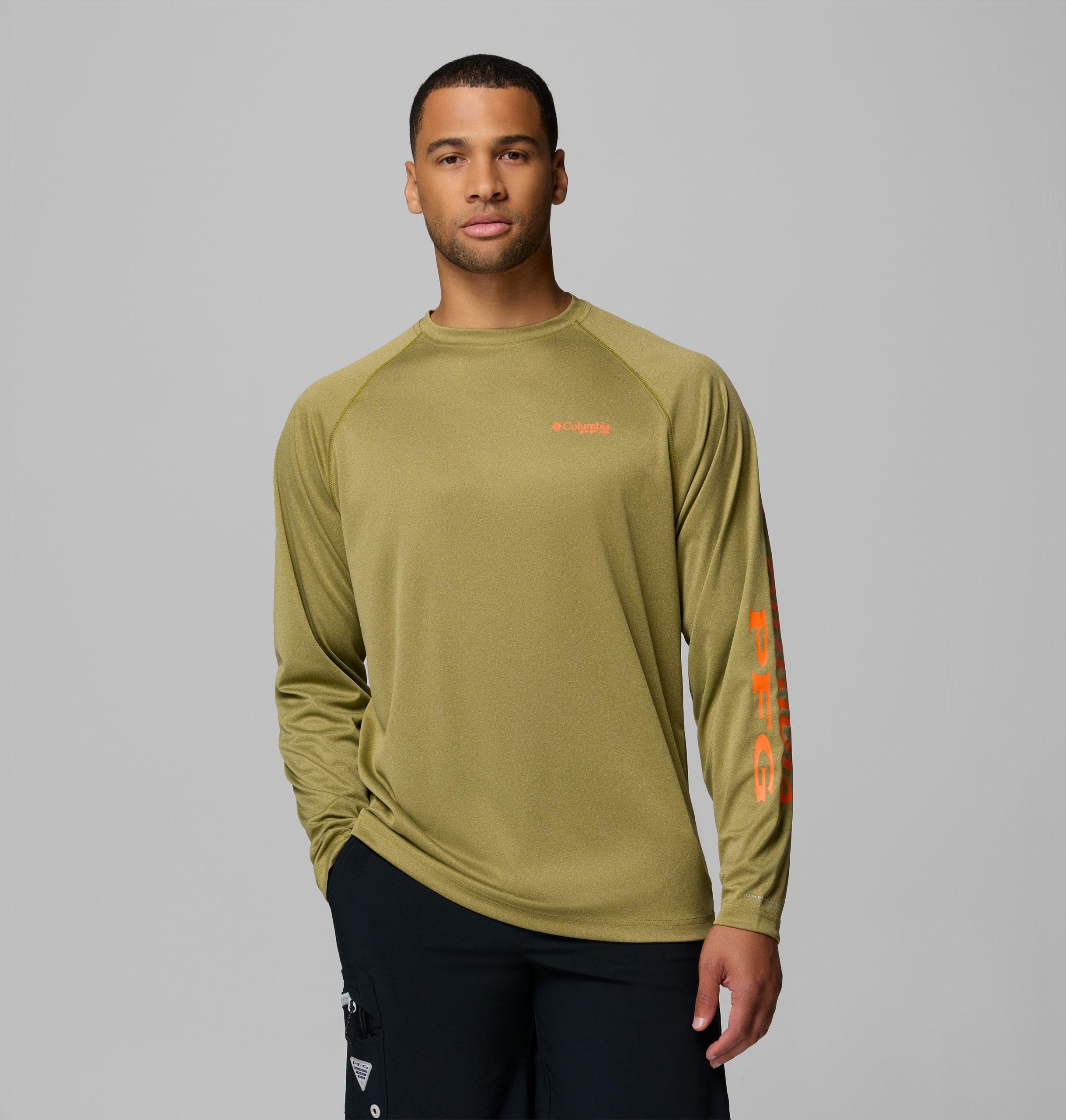 pfg terminal tackle langarmshirt für herren