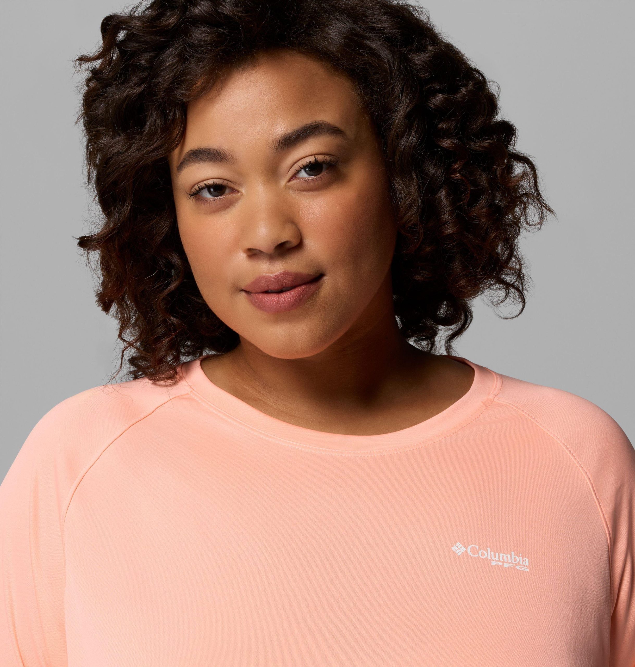 pfg tidal tee ii langarmshirt für damen – Übergröße