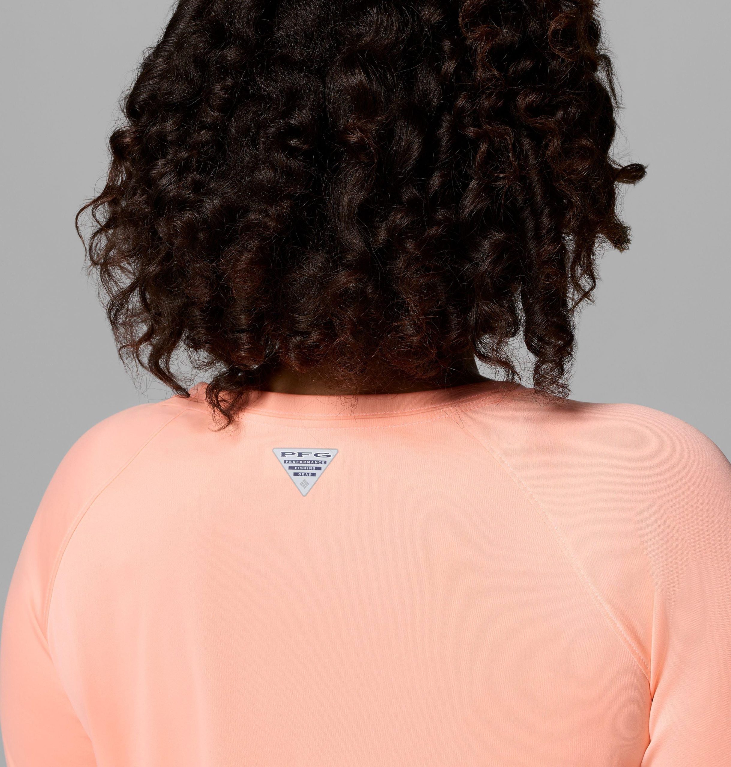 pfg tidal tee ii langarmshirt für damen – Übergröße