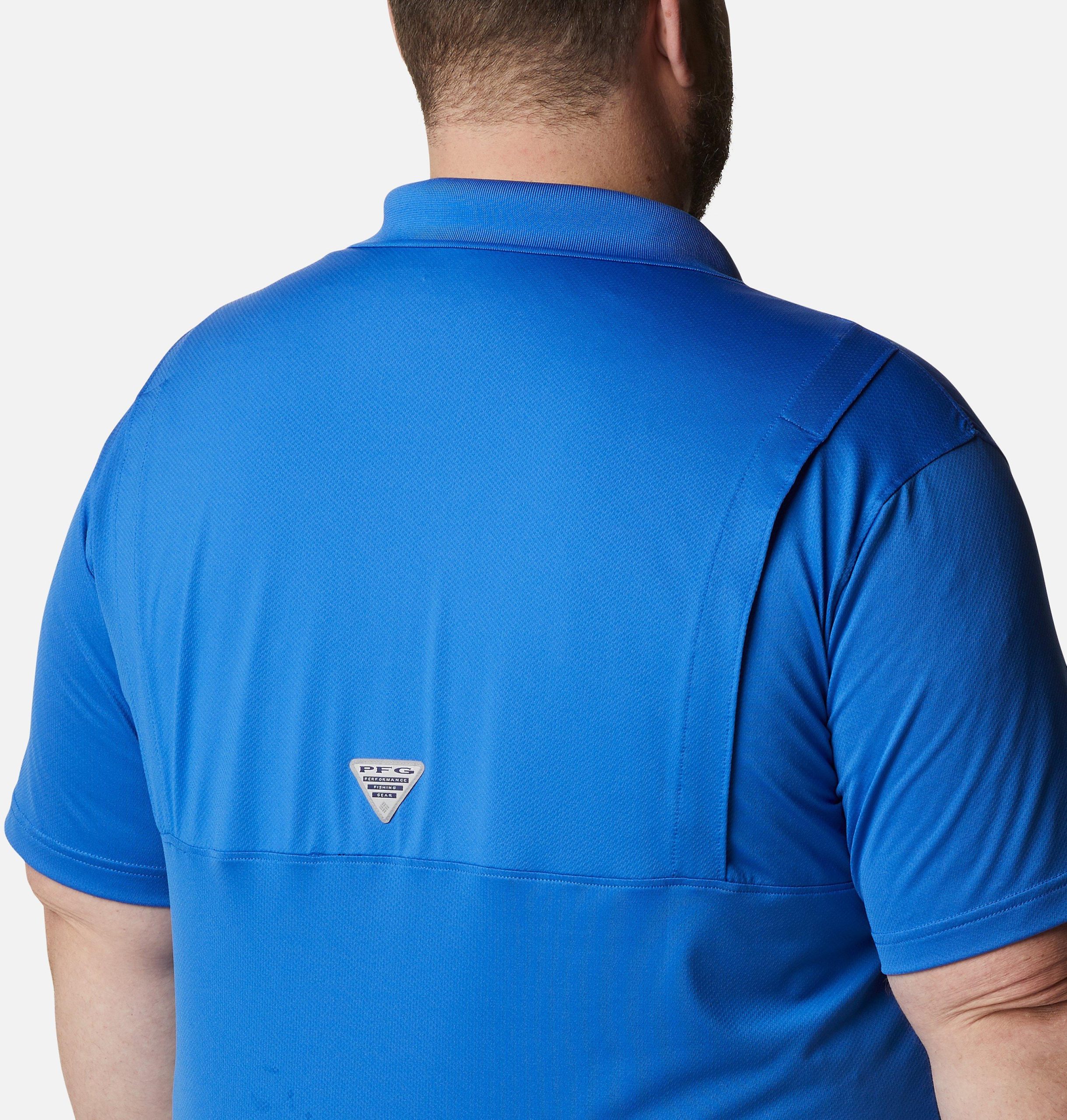 herren-offshore-polo mit geringem wasserwiderstand – größe l