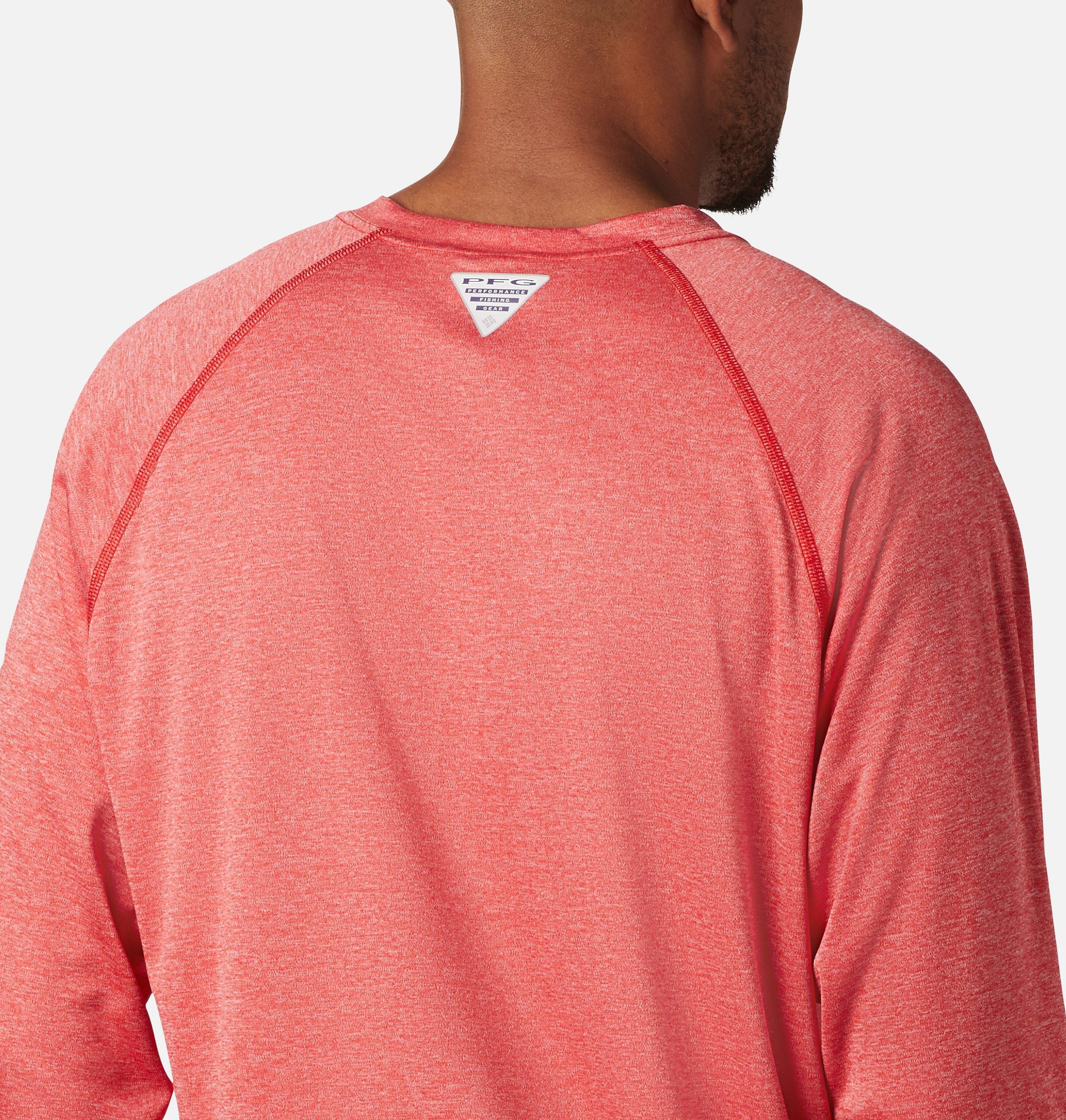 pfg terminal tackle heather langarmshirt für herren