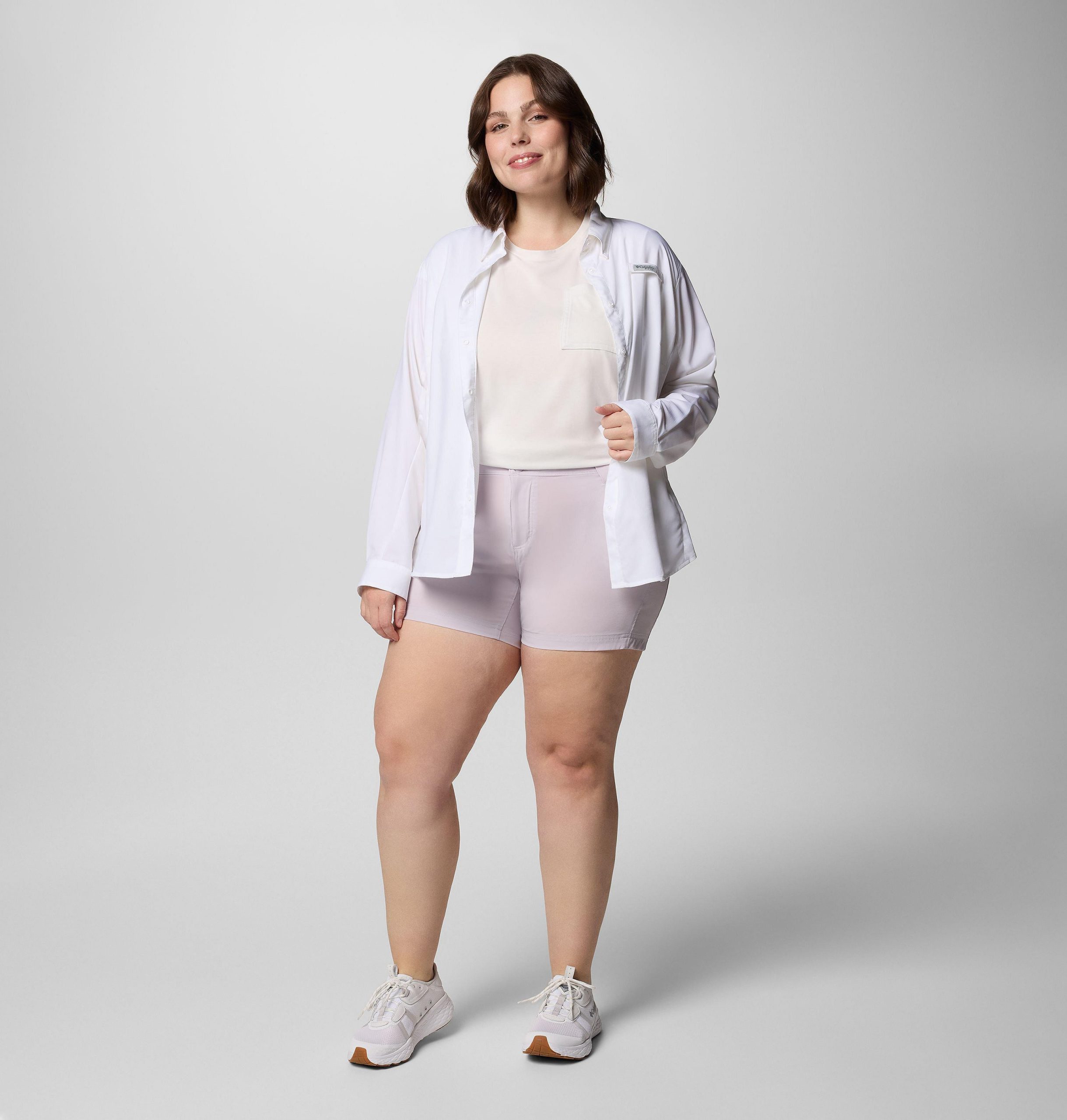 pfg coral point iii shorts für damen – Übergröße