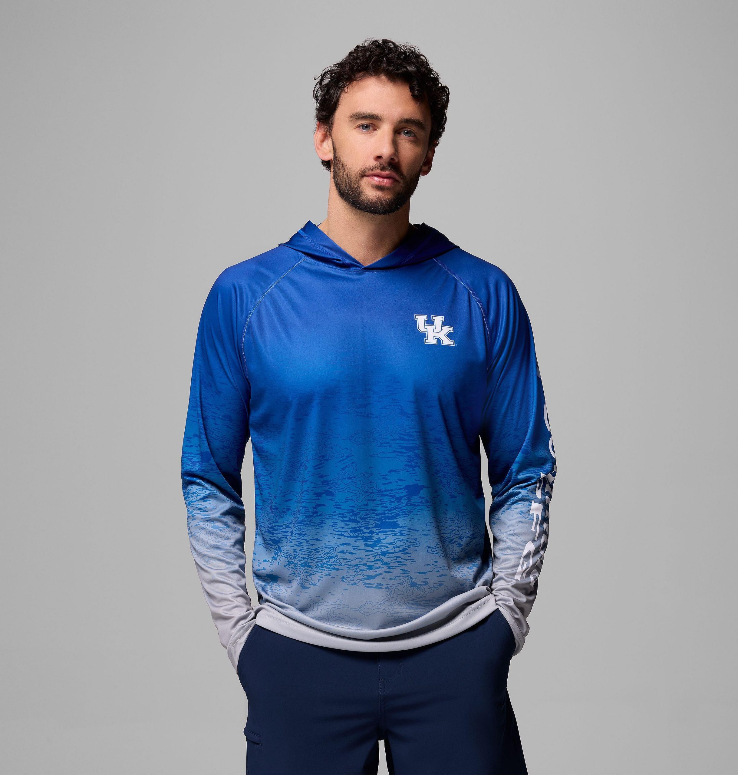 pfg super terminal tackle hoodie für herren college – kentucky