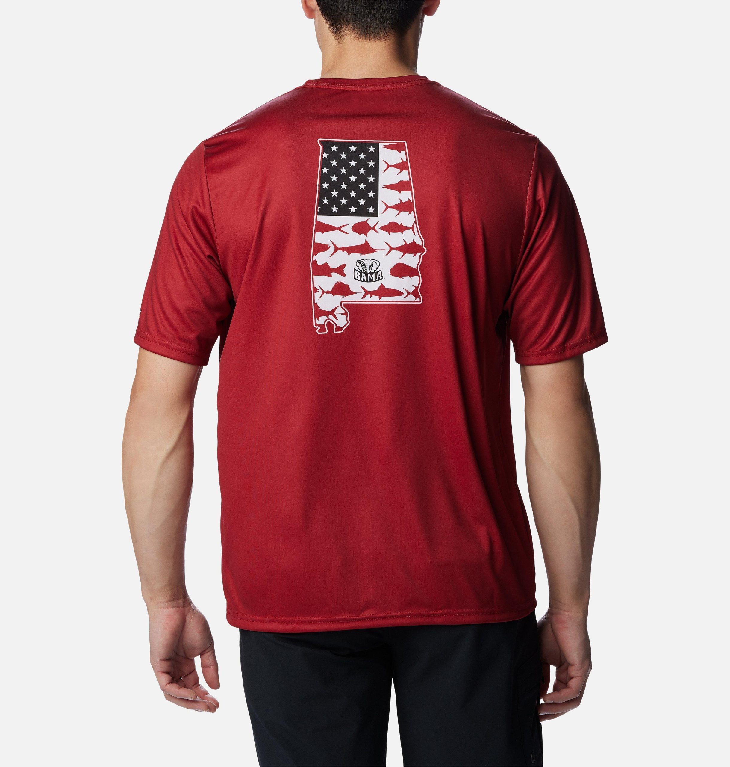 herren-college-pfg-terminal-tackle-kurzarmshirt - alabama