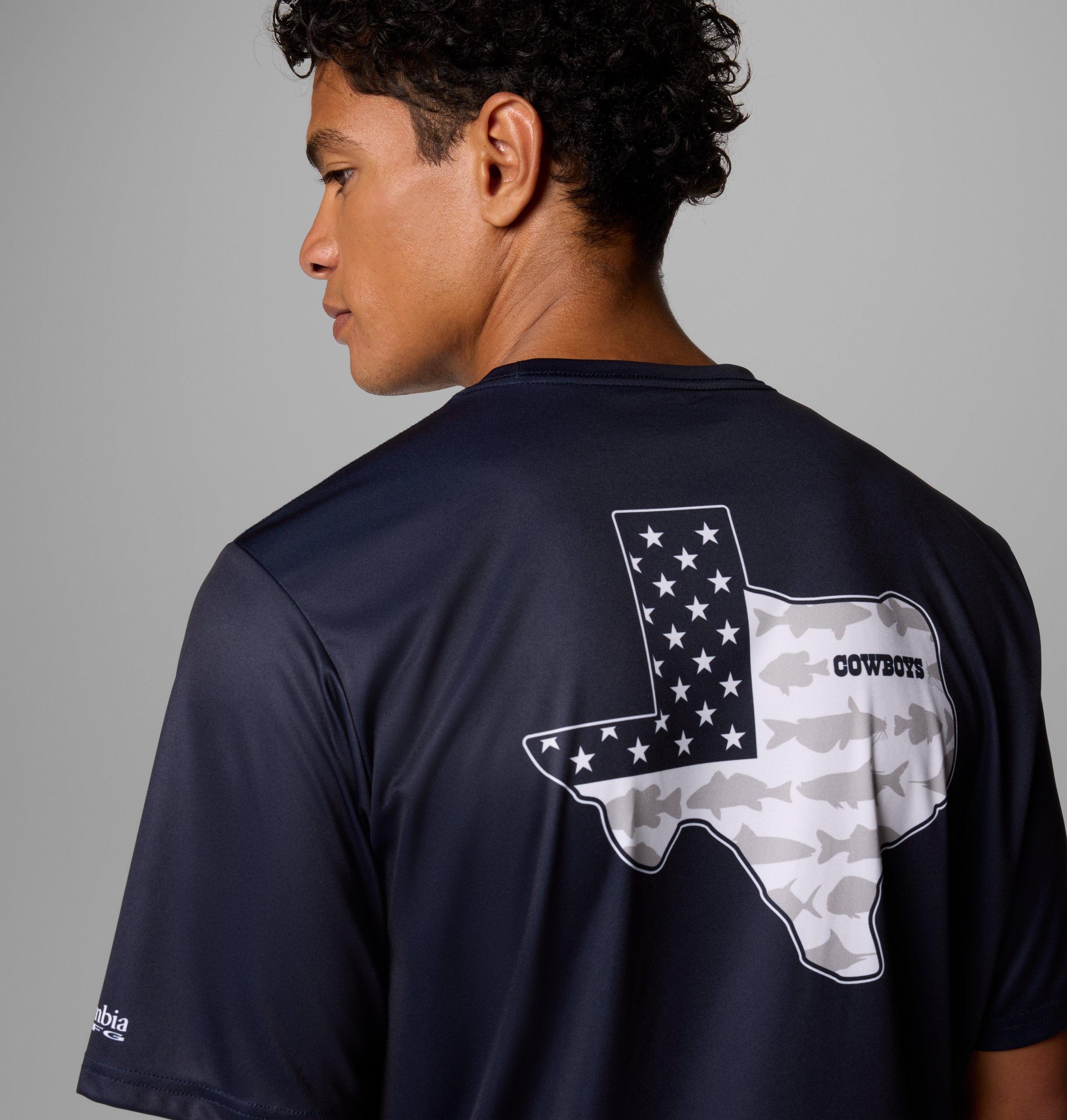pfg terminal tackle kurzarmhemd für herren – dallas