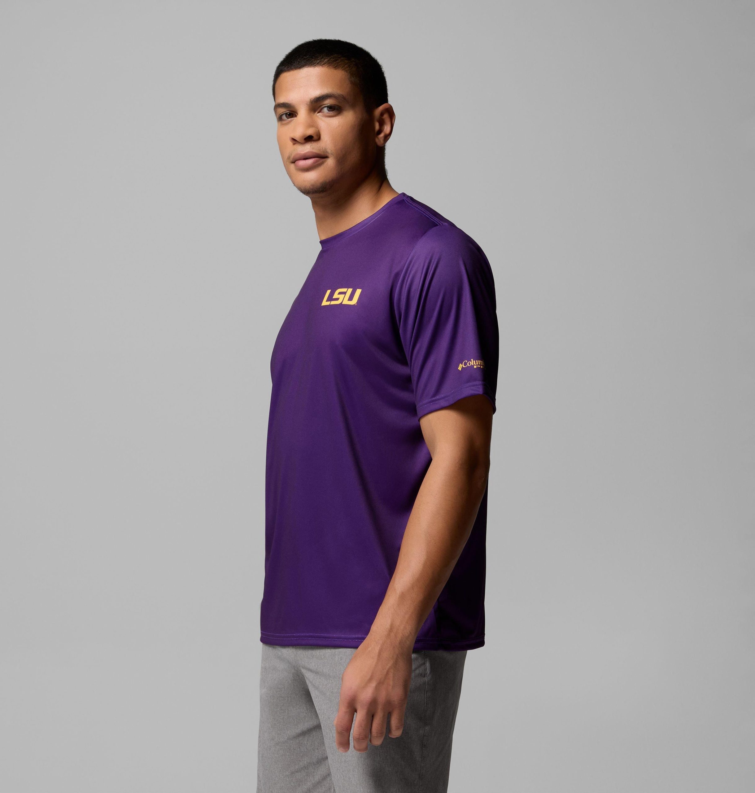 herren-college-pfg-terminal-tackle-kurzarmshirt - lsu