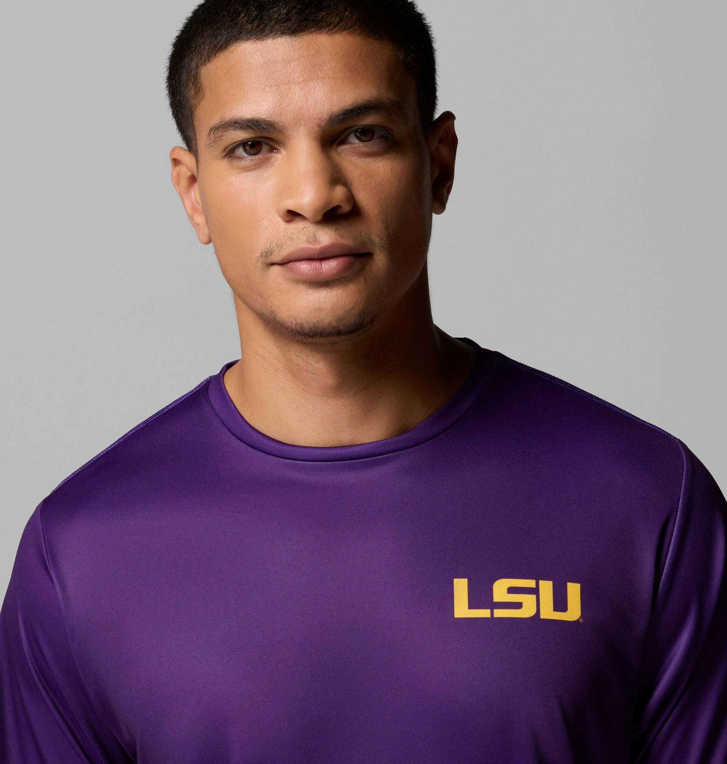 herren-college-pfg-terminal-tackle-kurzarmshirt - lsu