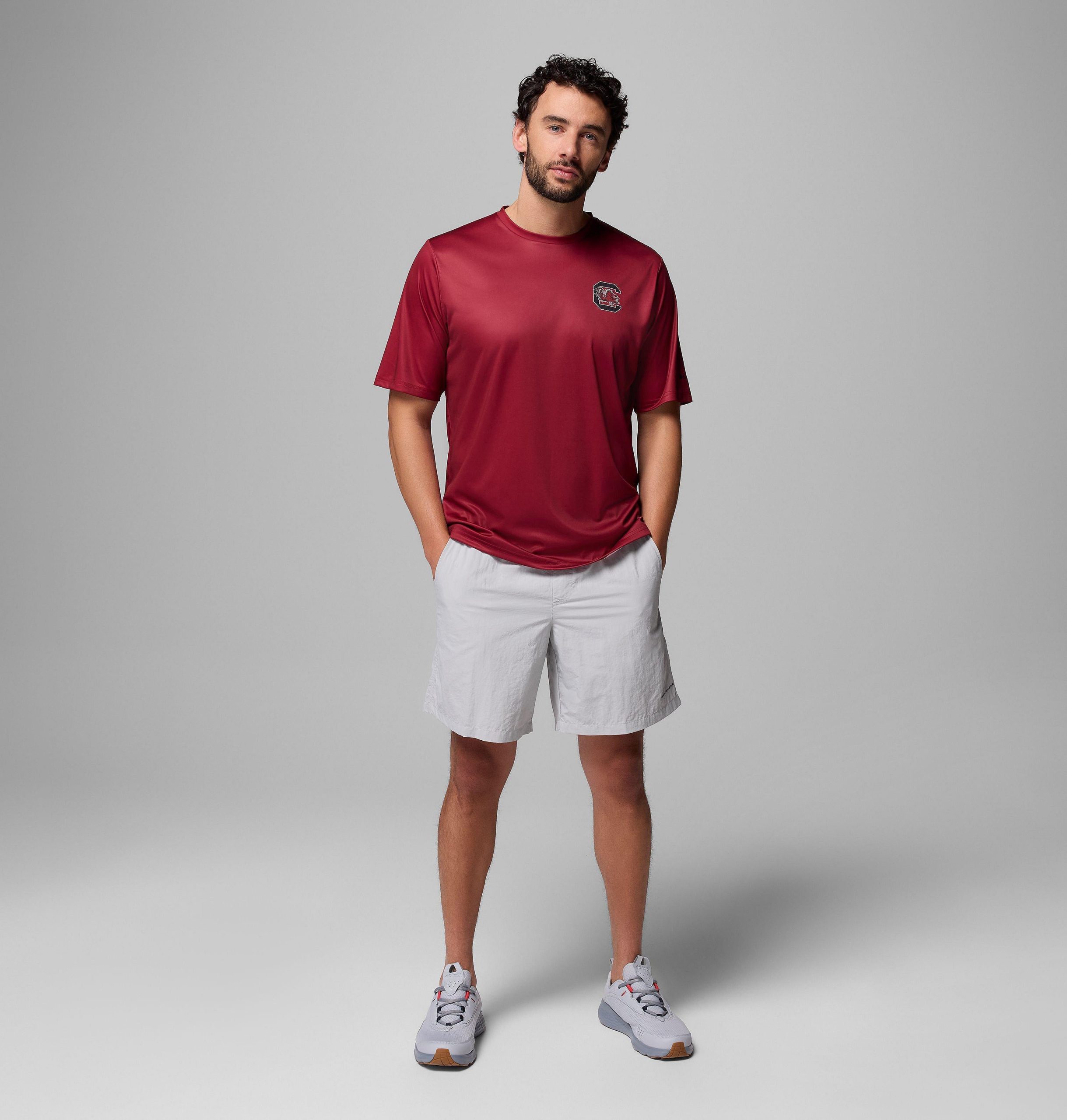 herren college pfg terminal tackle kurzarmhemd