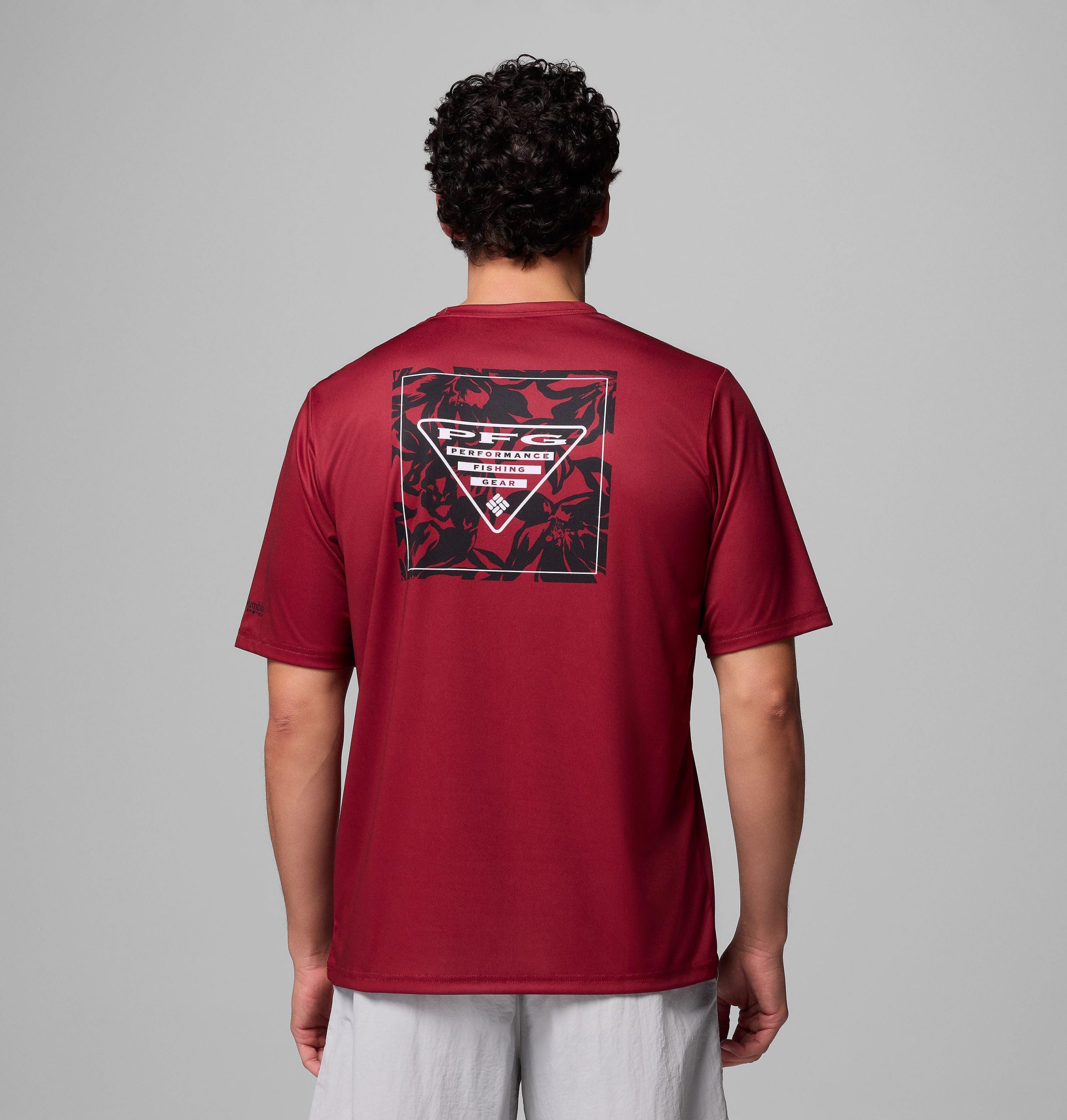 herren college pfg terminal tackle kurzarmhemd