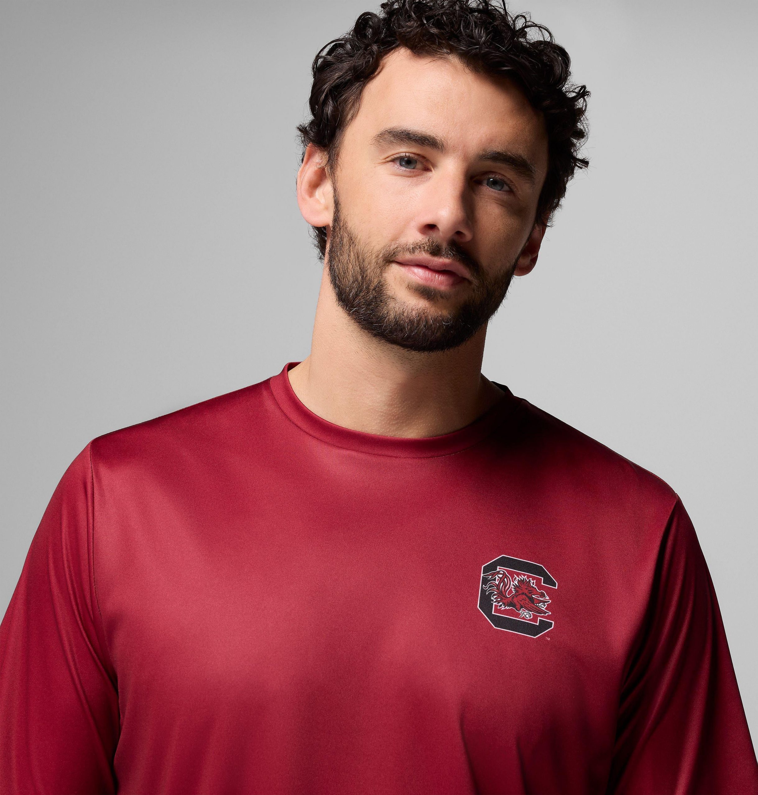 herren college pfg terminal tackle kurzarmhemd