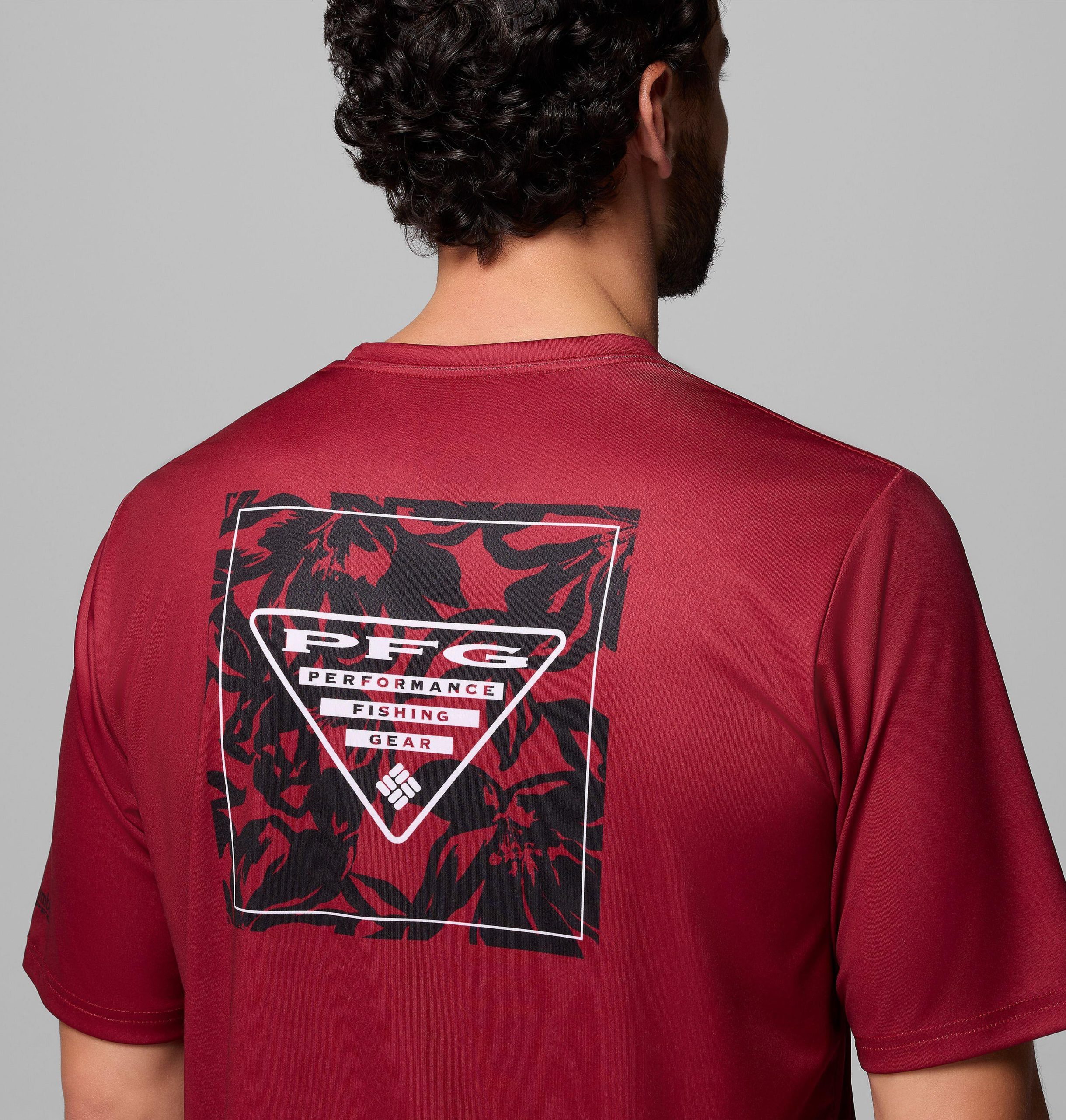 herren college pfg terminal tackle kurzarmhemd
