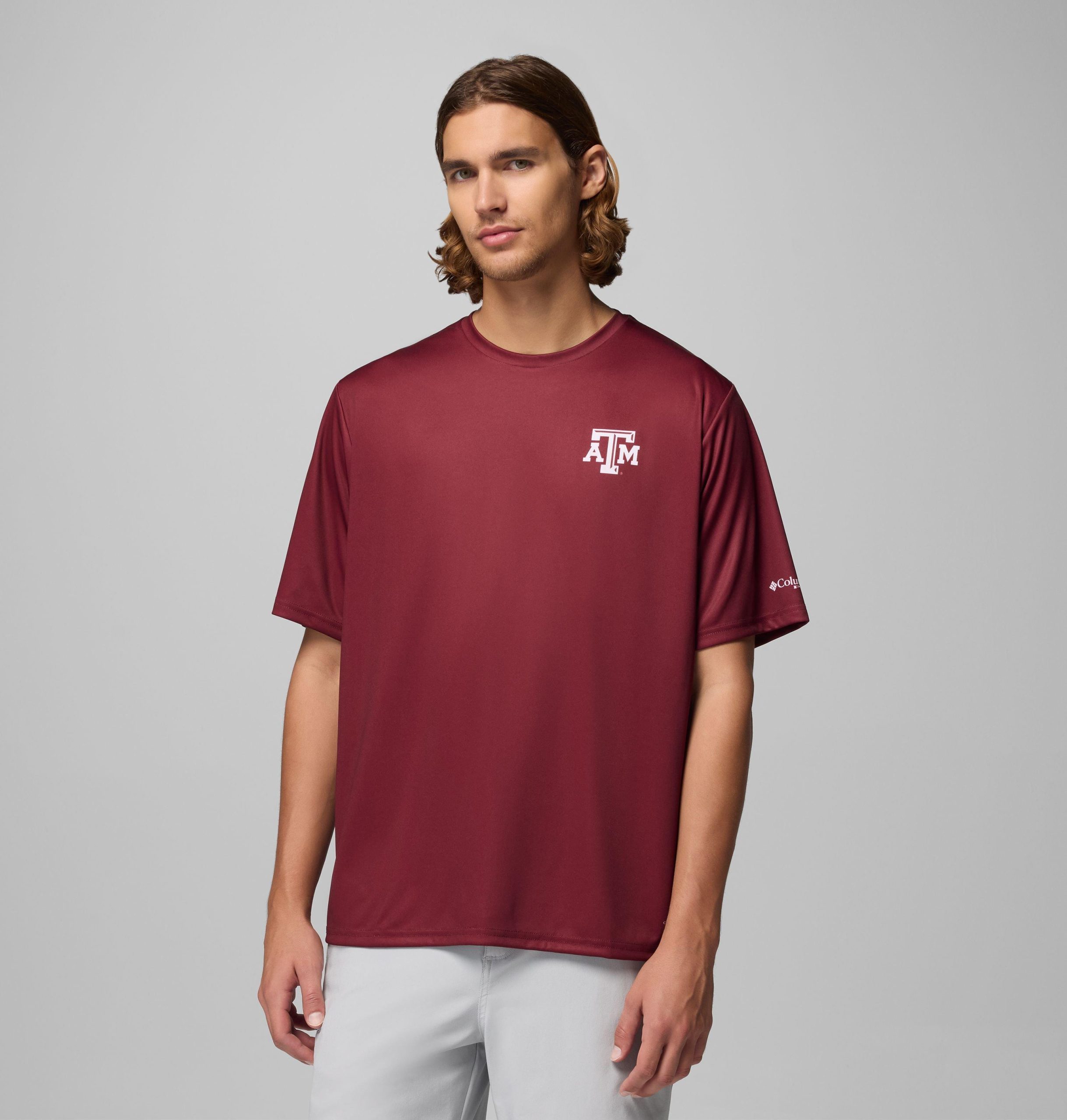 herren-kurzarmshirt von pfg terminal tackle texas am