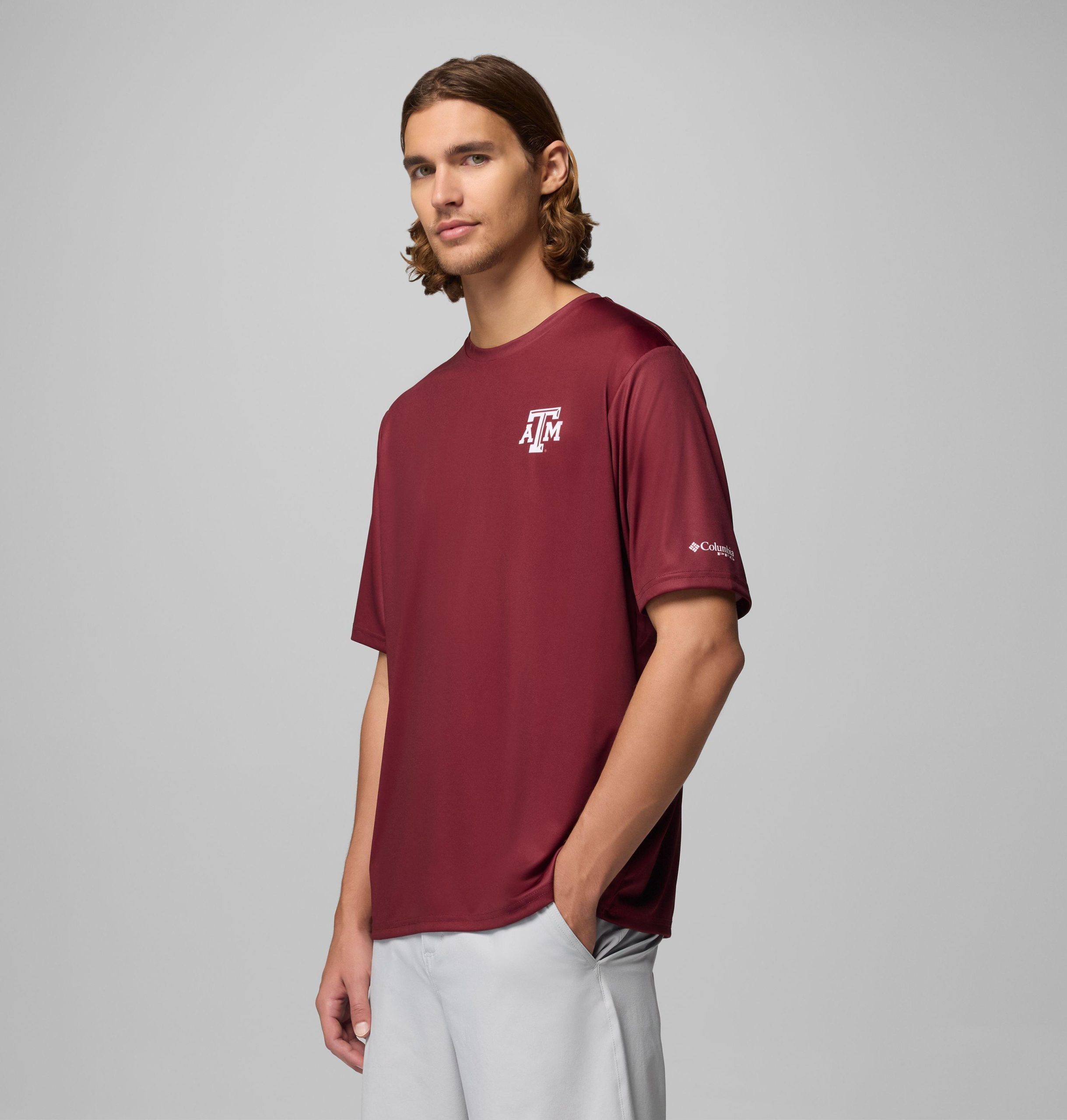 herren-kurzarmshirt von pfg terminal tackle texas am
