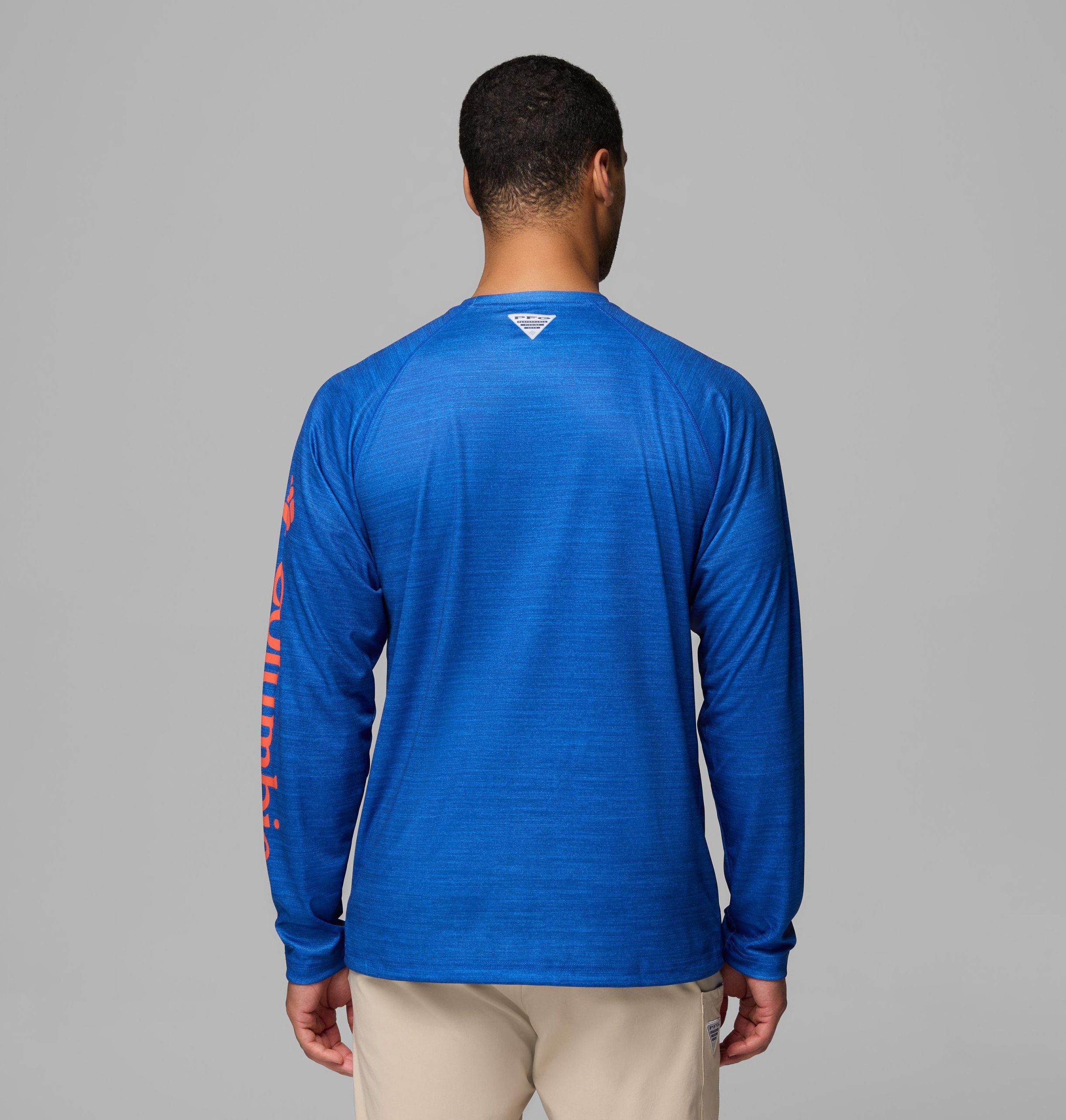 herren college pfg terminal tackle heather langarmshirt - florida