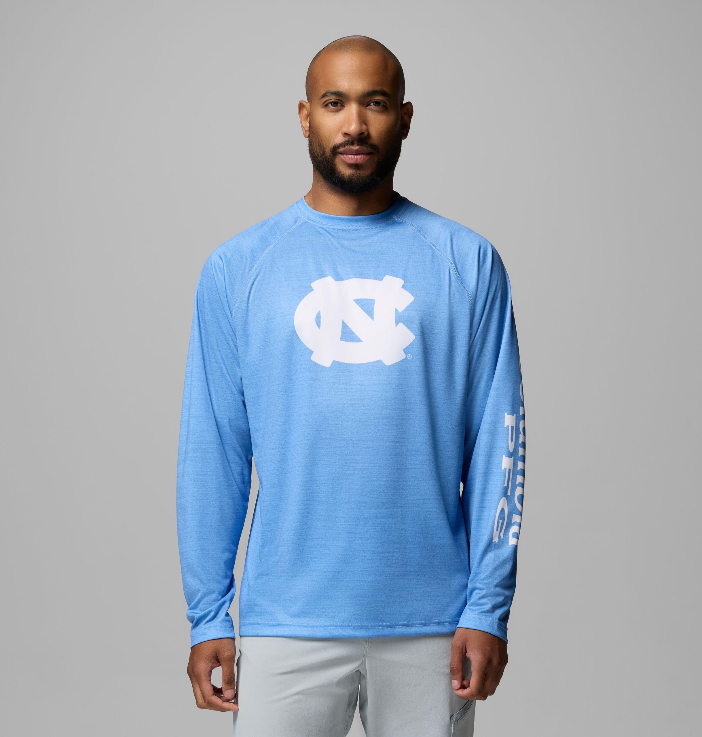 herren-langarmshirt pfg terminal tackle heather - north carolina
