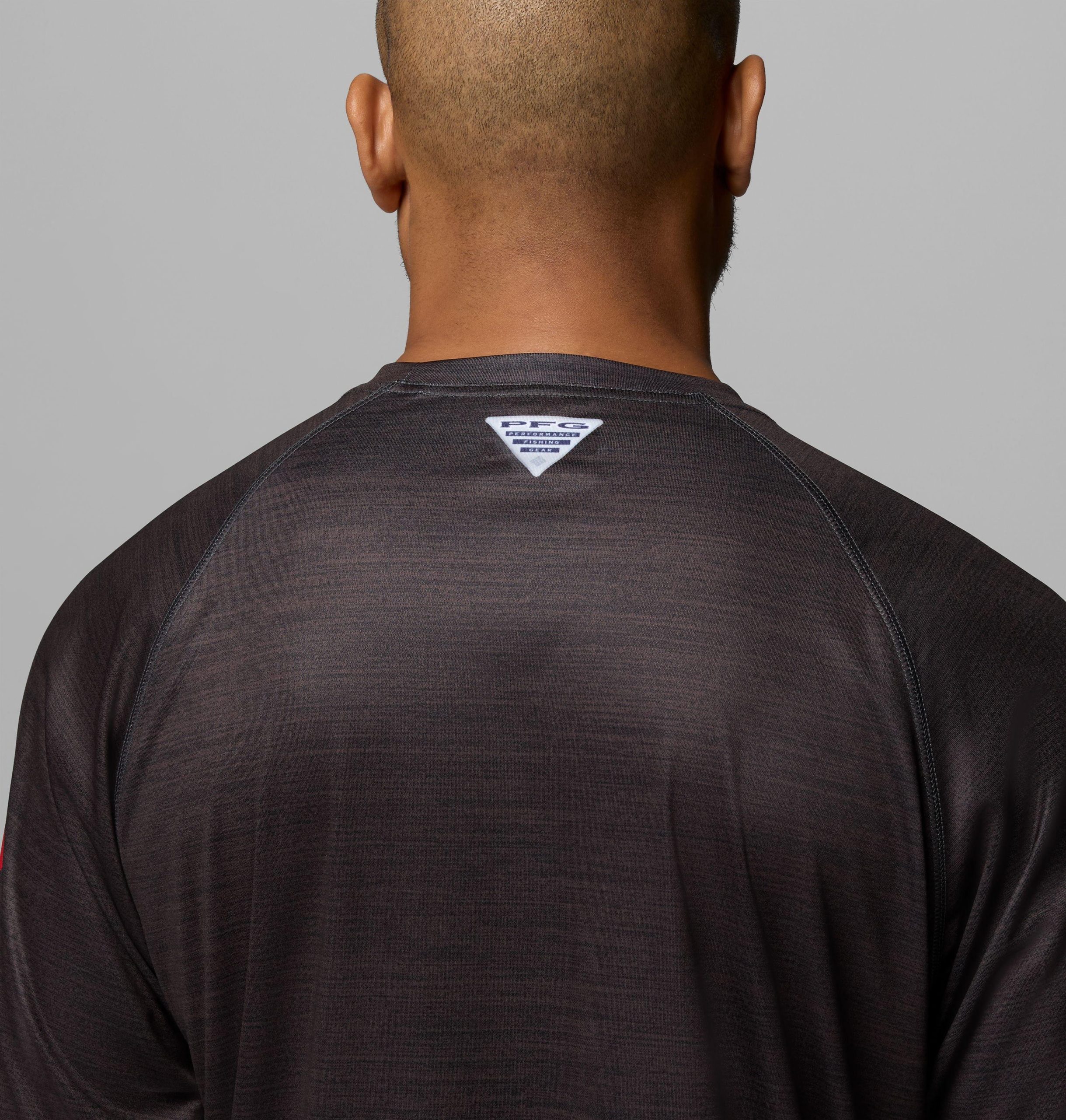 pfg terminal tackle herren-langarmshirt für college-fans meliert - ohio state