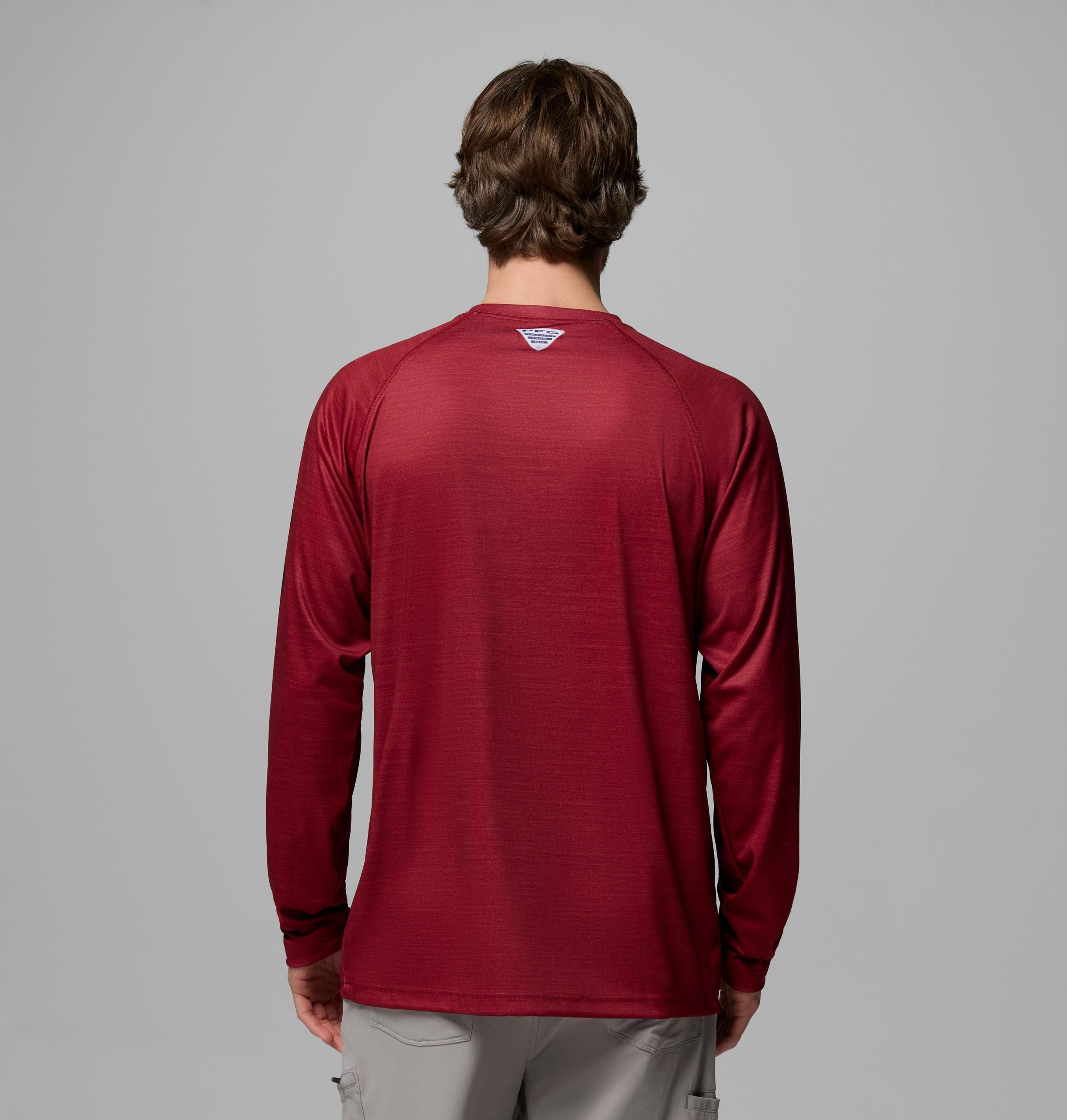 herren college pfg terminal tackle heather langarmshirt - south carolina
