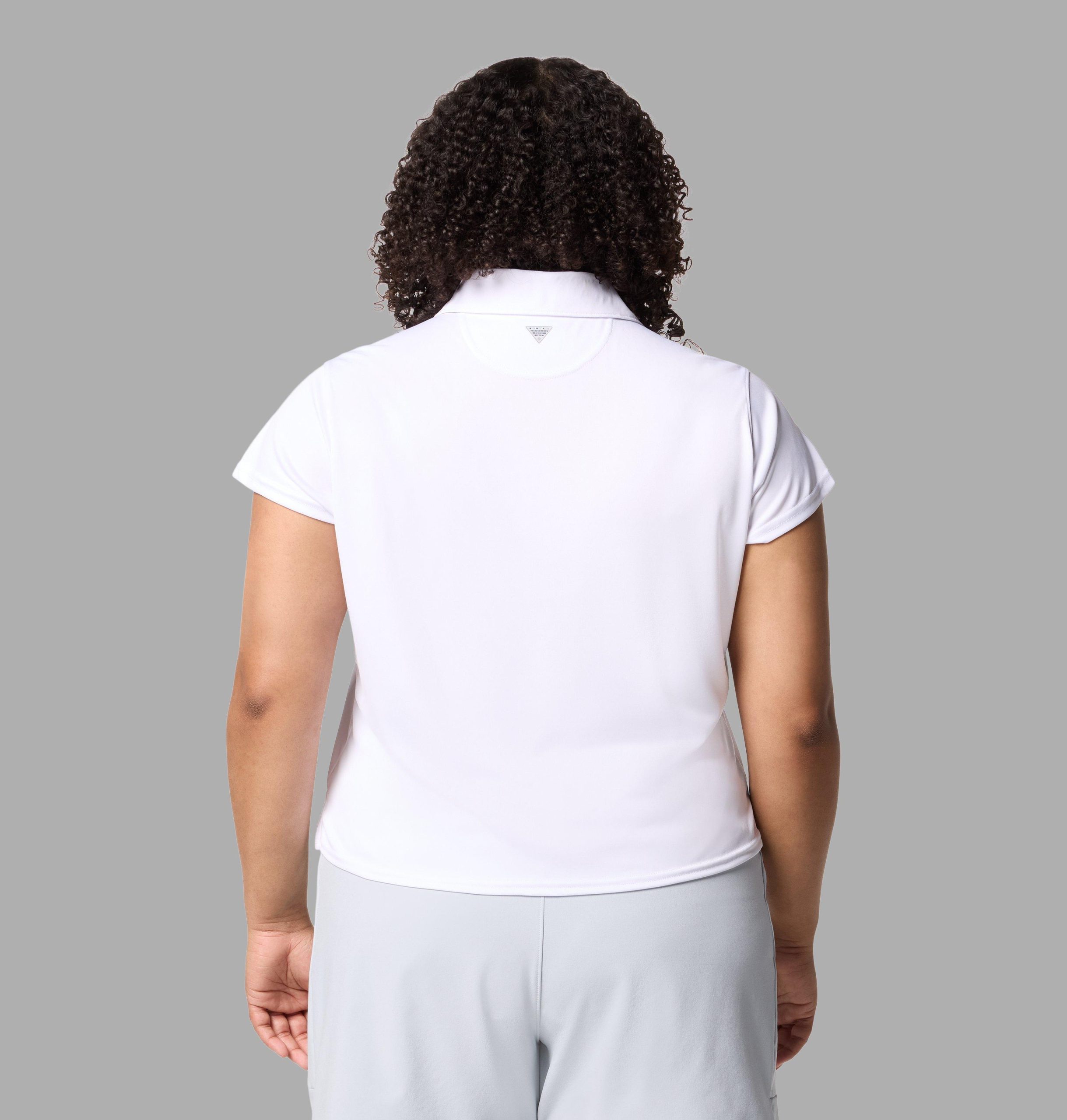 pfg tidal tee kurzarm-polo für damen – Übergröße