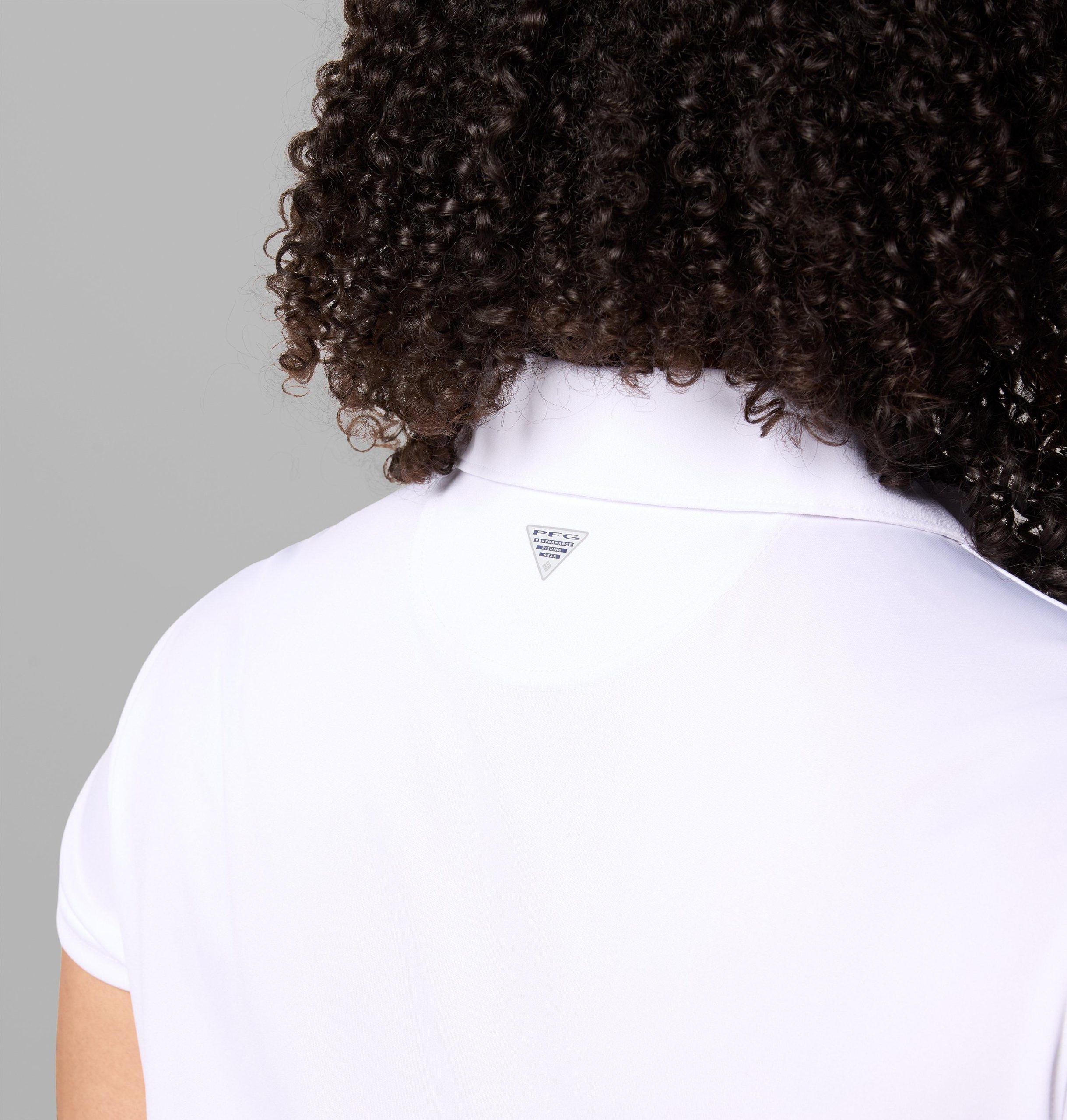pfg tidal tee kurzarm-polo für damen – Übergröße
