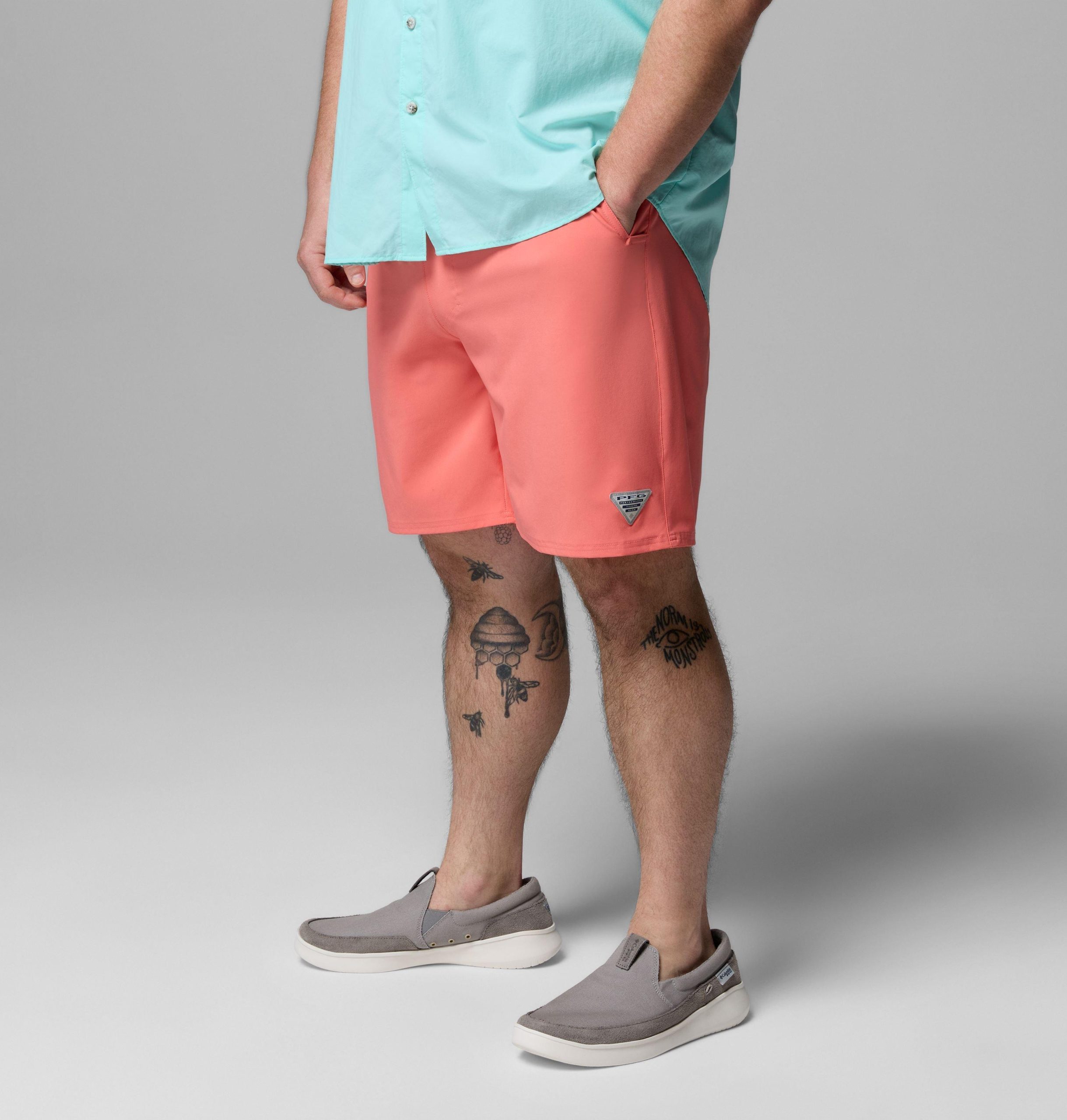terminal roamer stretch-shorts für herren – größe l