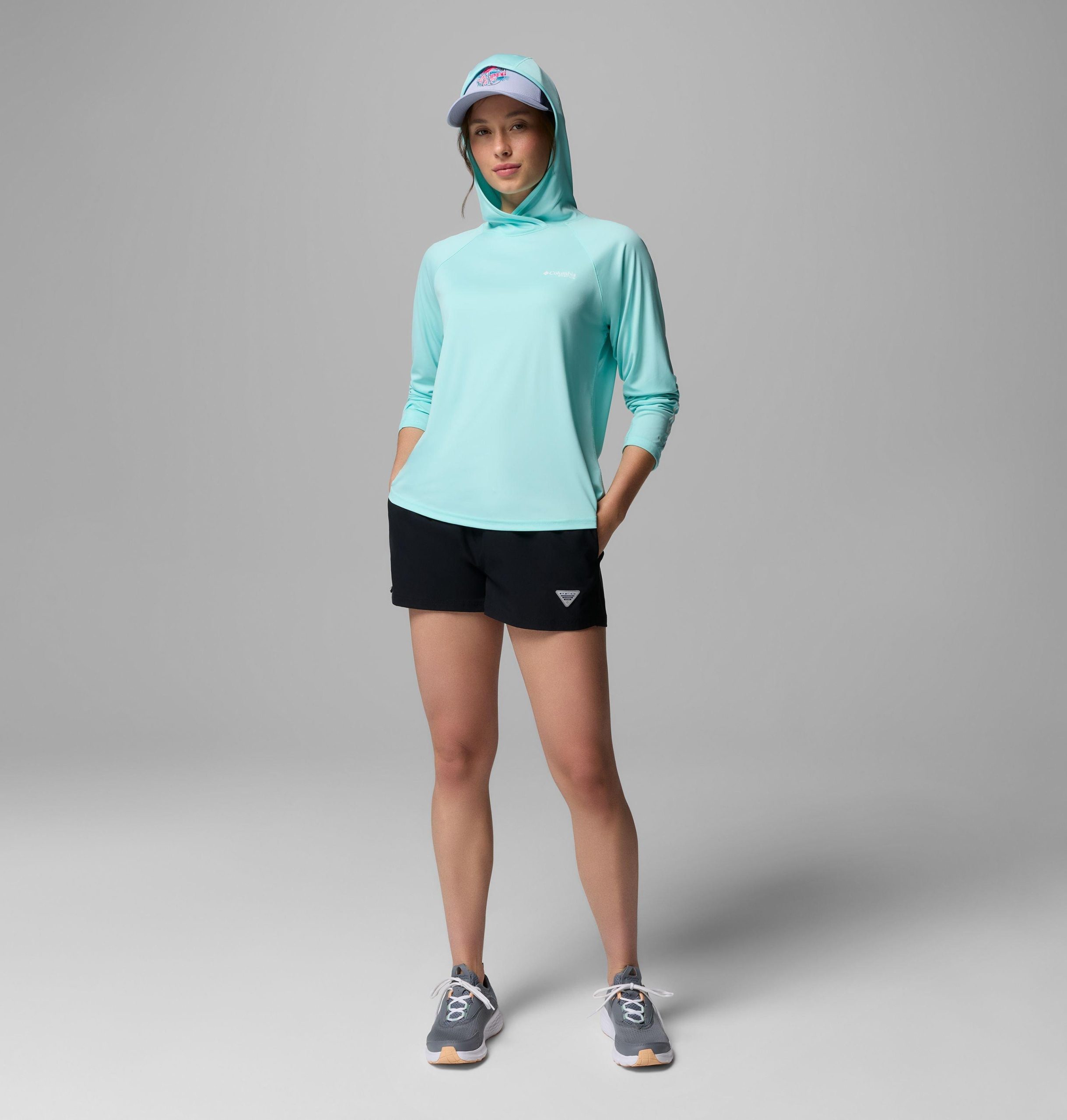 pfg rugged water shorts für damen